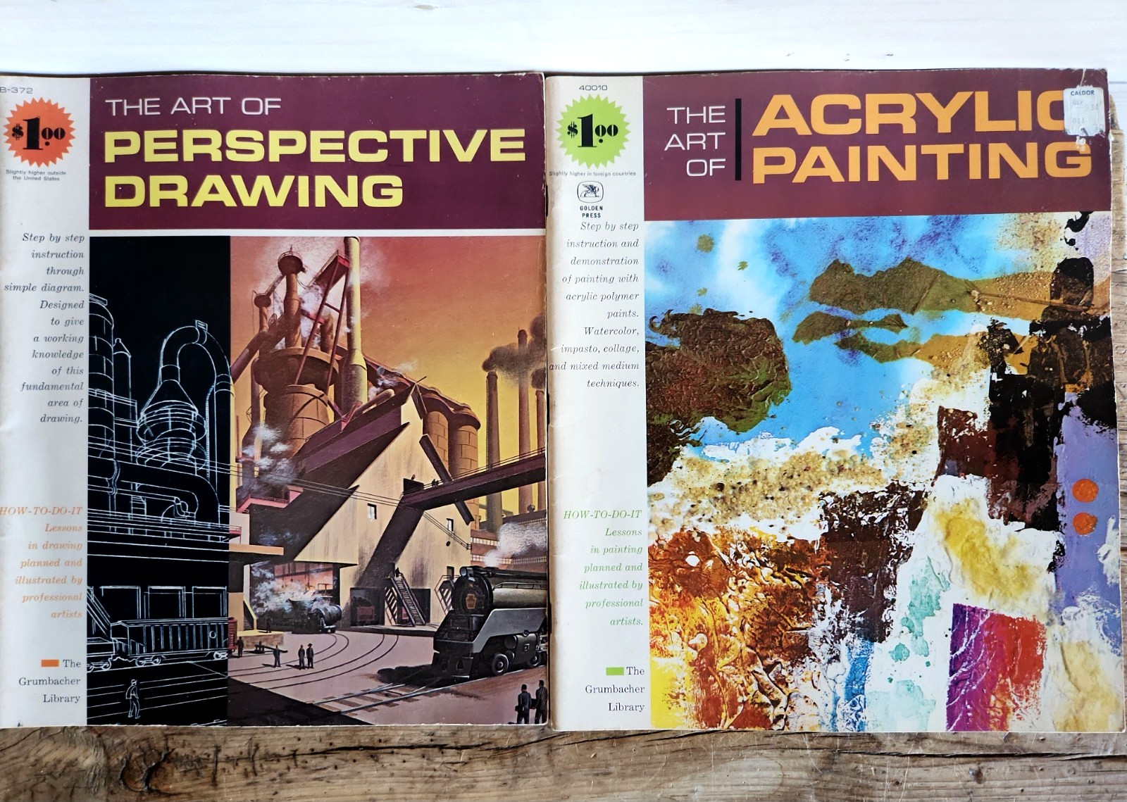 Vintage Art Books Lot Of 11 Walter T. Foster How To Draw Paint Paperbacks