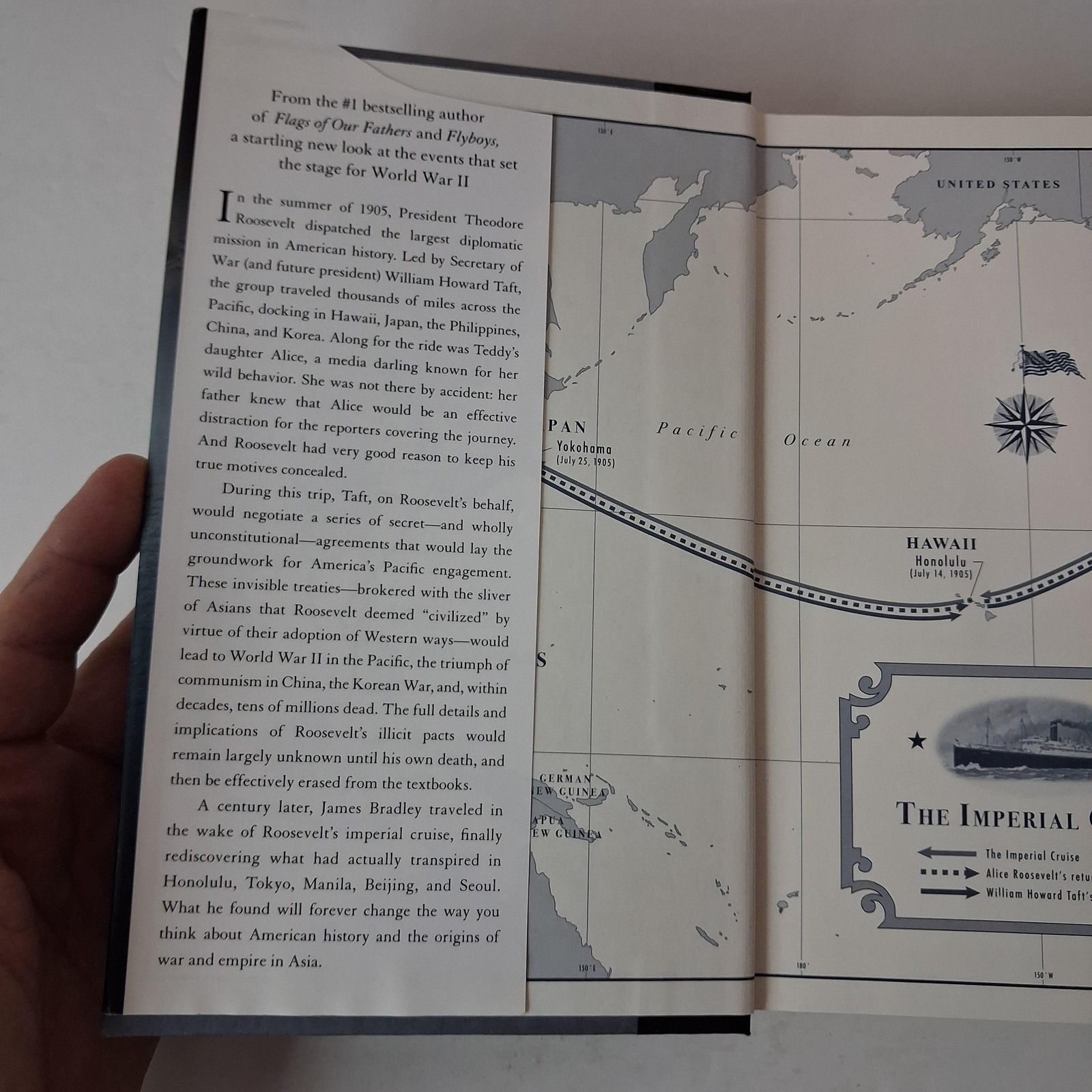 The Imperial Cruise James Bradley 2009 Black HC Dust Jacket Little Brown 1st Ed