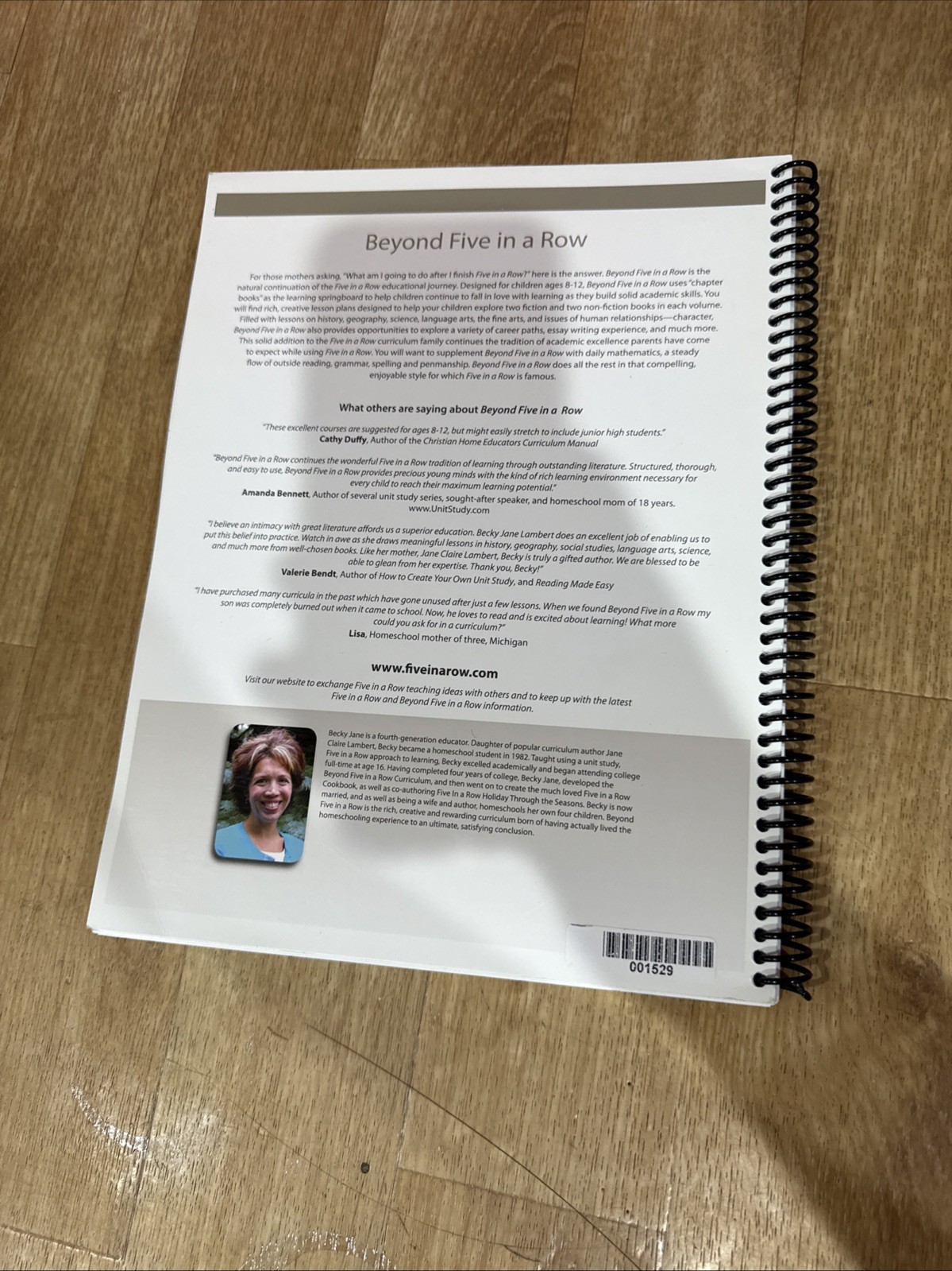 BEYOND FIVE IN A ROW By Becky Jane Lambert Volume 1 Revised Edition Amazing Cond