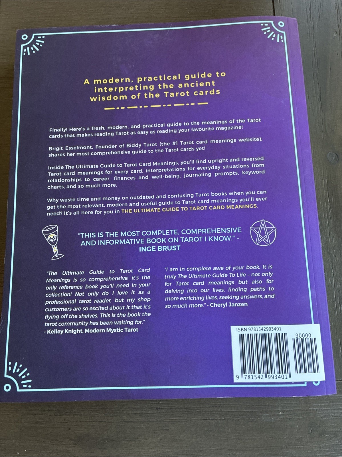 The Ultimate Guide to Tarot Card Meanings, Esselmont, Brigit, Very Good Book
