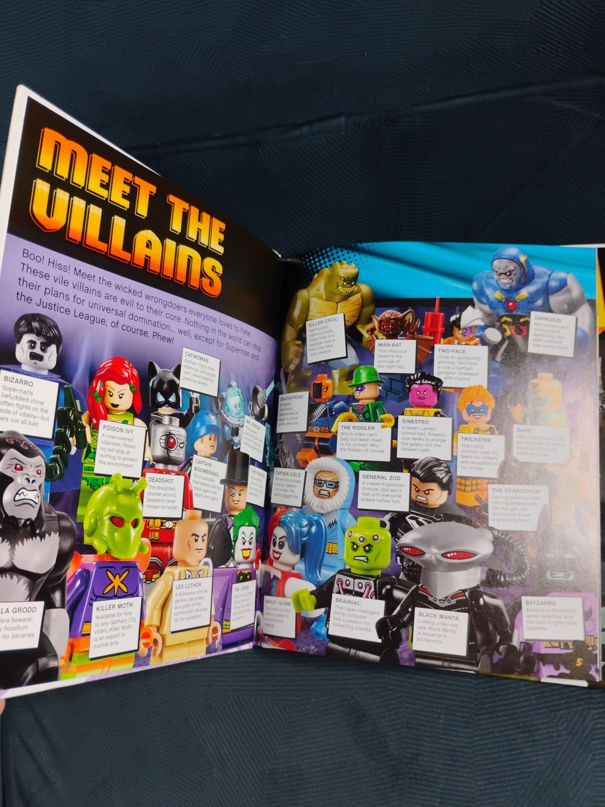 LEGO DC SUPER HEROES – 8 BOOK LOT – (2018 HC) – New!