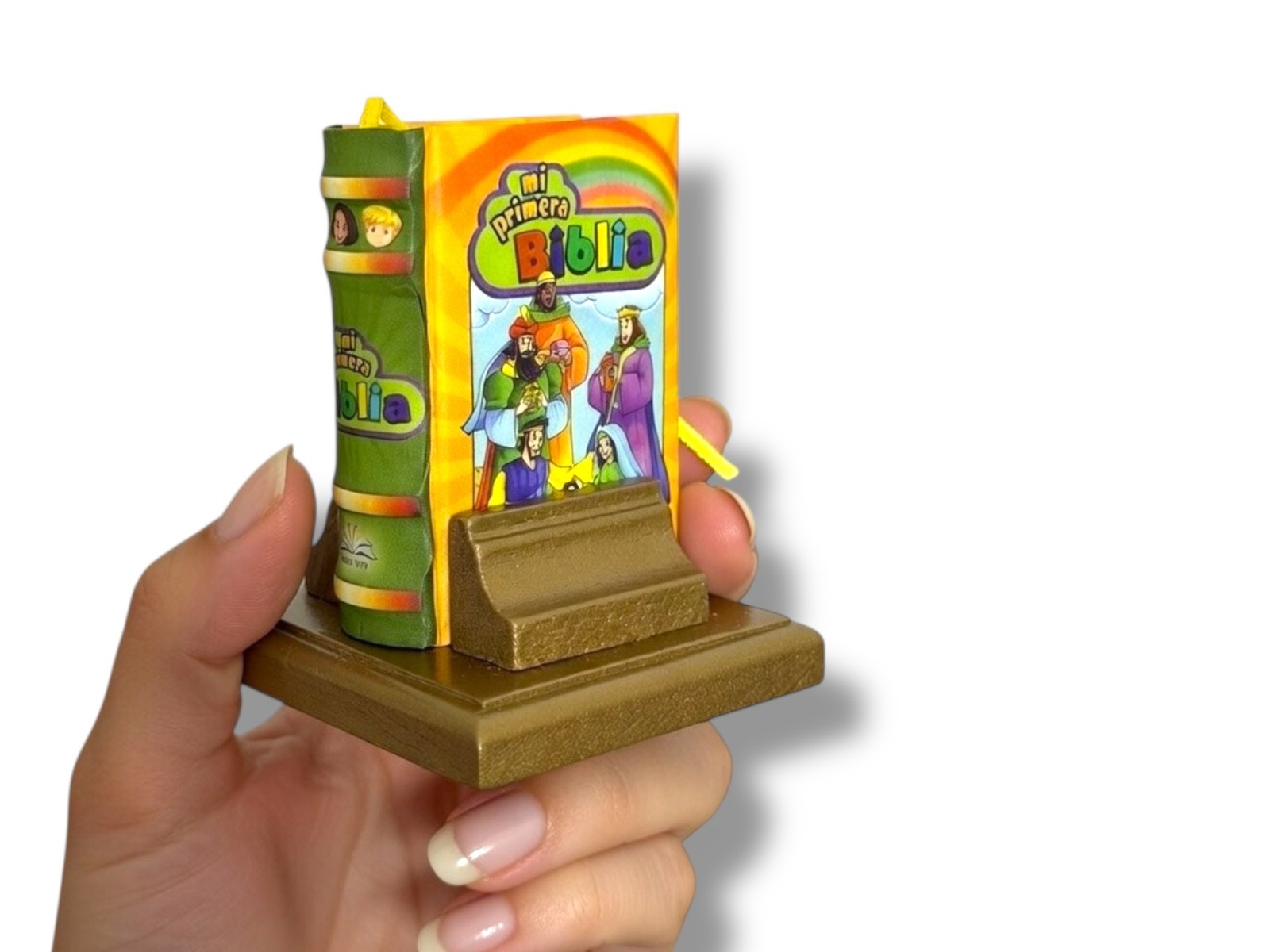 new miniature book “Mi Primera Biblia” in Spanish 430 pages with illustrations