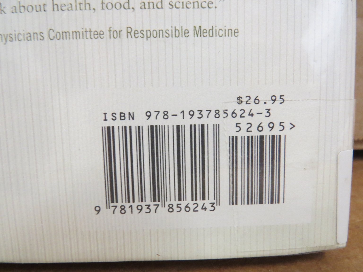WHOLE Rethinking Science Nutrition T. Colin Campbell 2013 First Ed BenBella