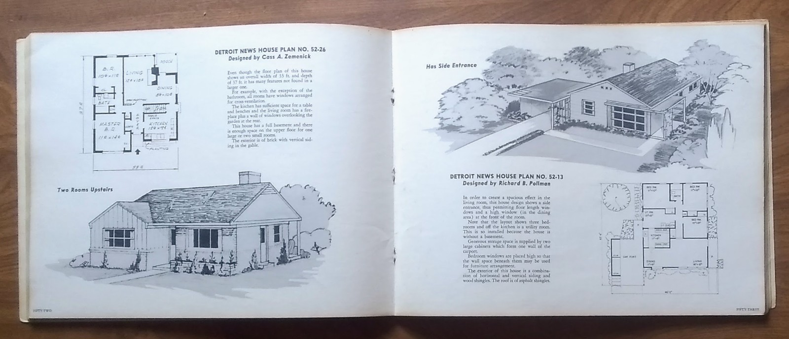 Vintage Book 103 Most Popular Detroit News House Plans Michigan Architecture