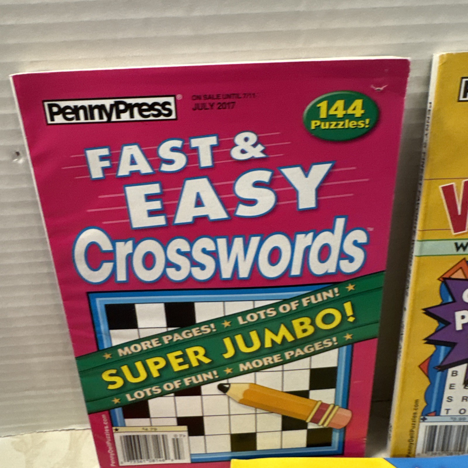 Lot of 14 Dell Penny Press ALL EASY Crossword Puzzle Books Unsorted