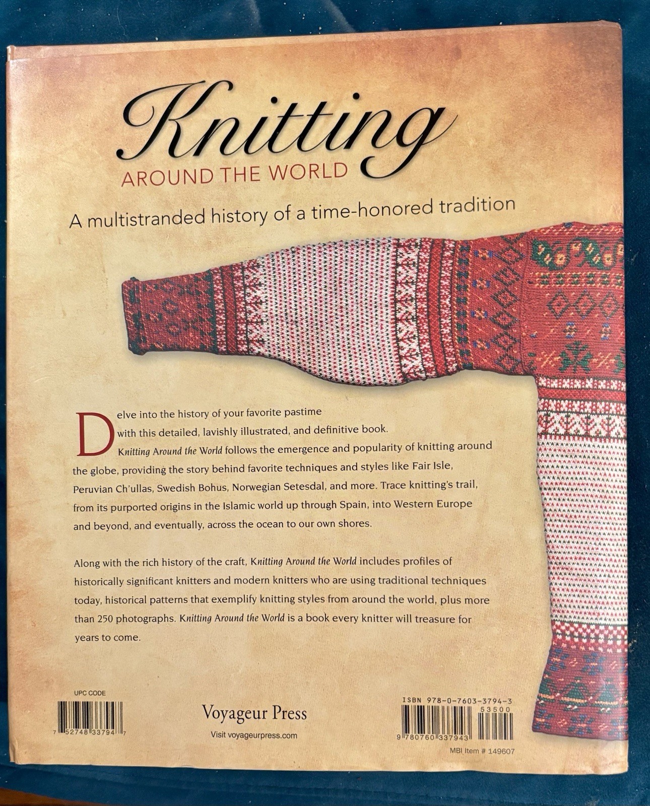 Knitting Around the World, Leli Nargi, 2014, HB, D J. Ist Ed. New