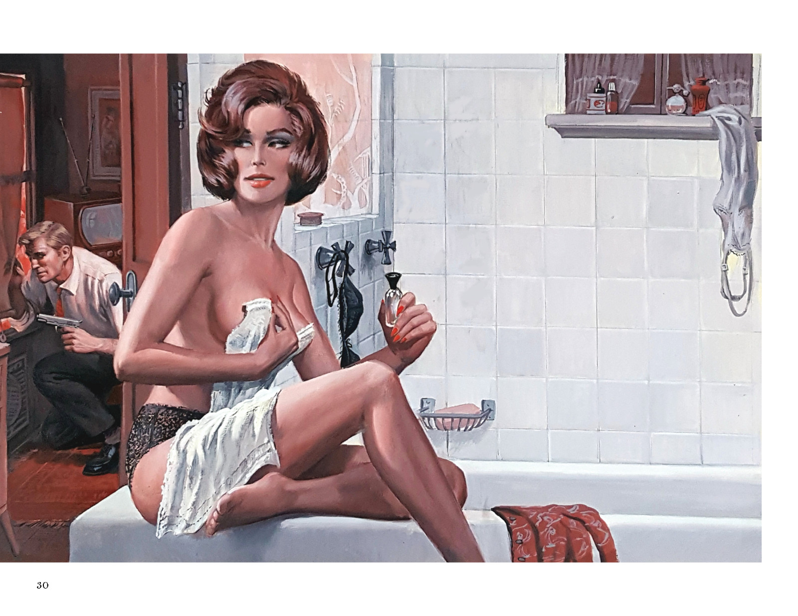 POLLEN’S WOMEN: THE ART OF SAMSON POLLEN – a full color, hardcover pulp art book