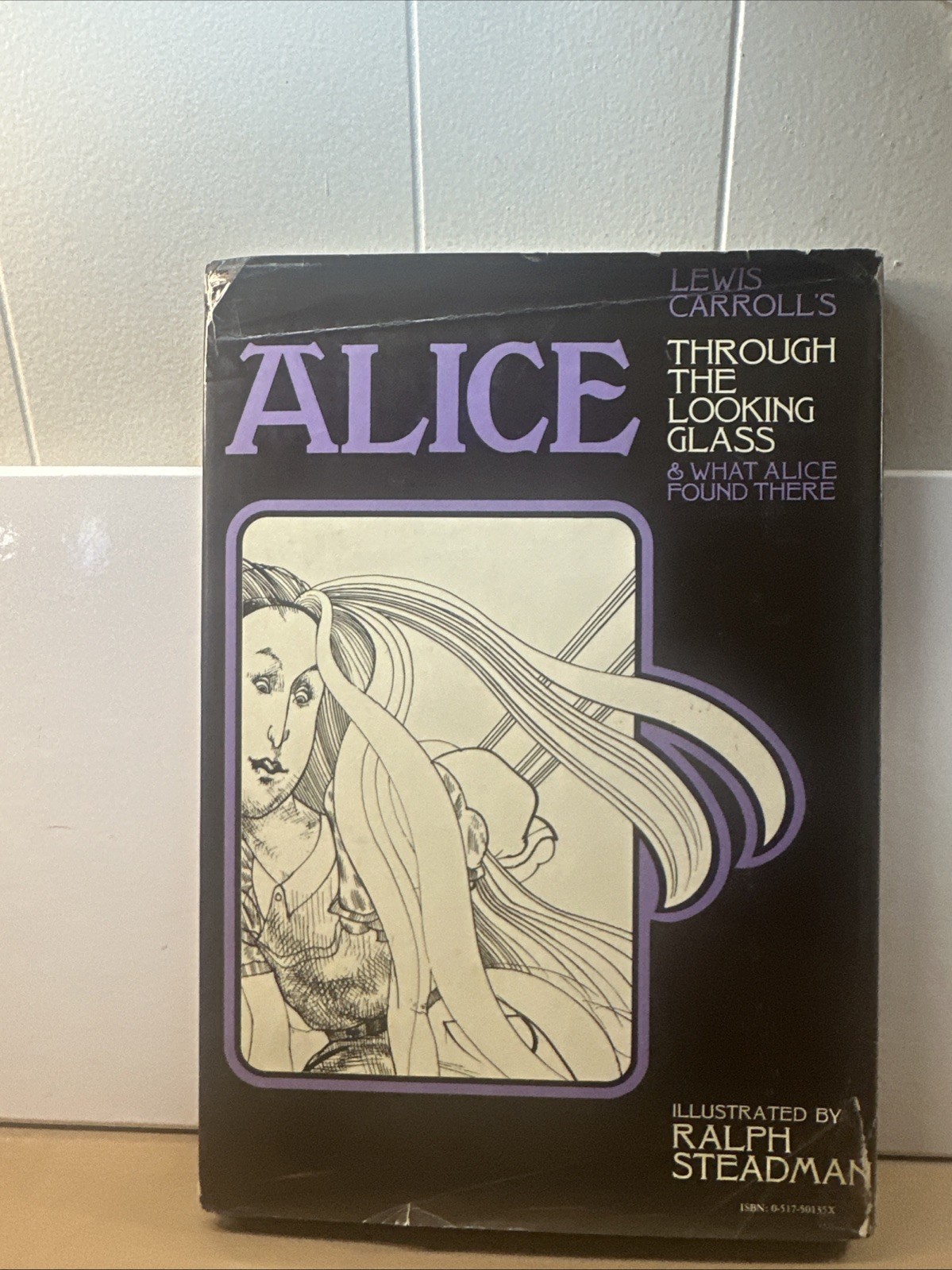 Ralph Steadman ALICE THROUGH THE LOOKING GLASS. 1sr HC US LEWIS Carrolls 197