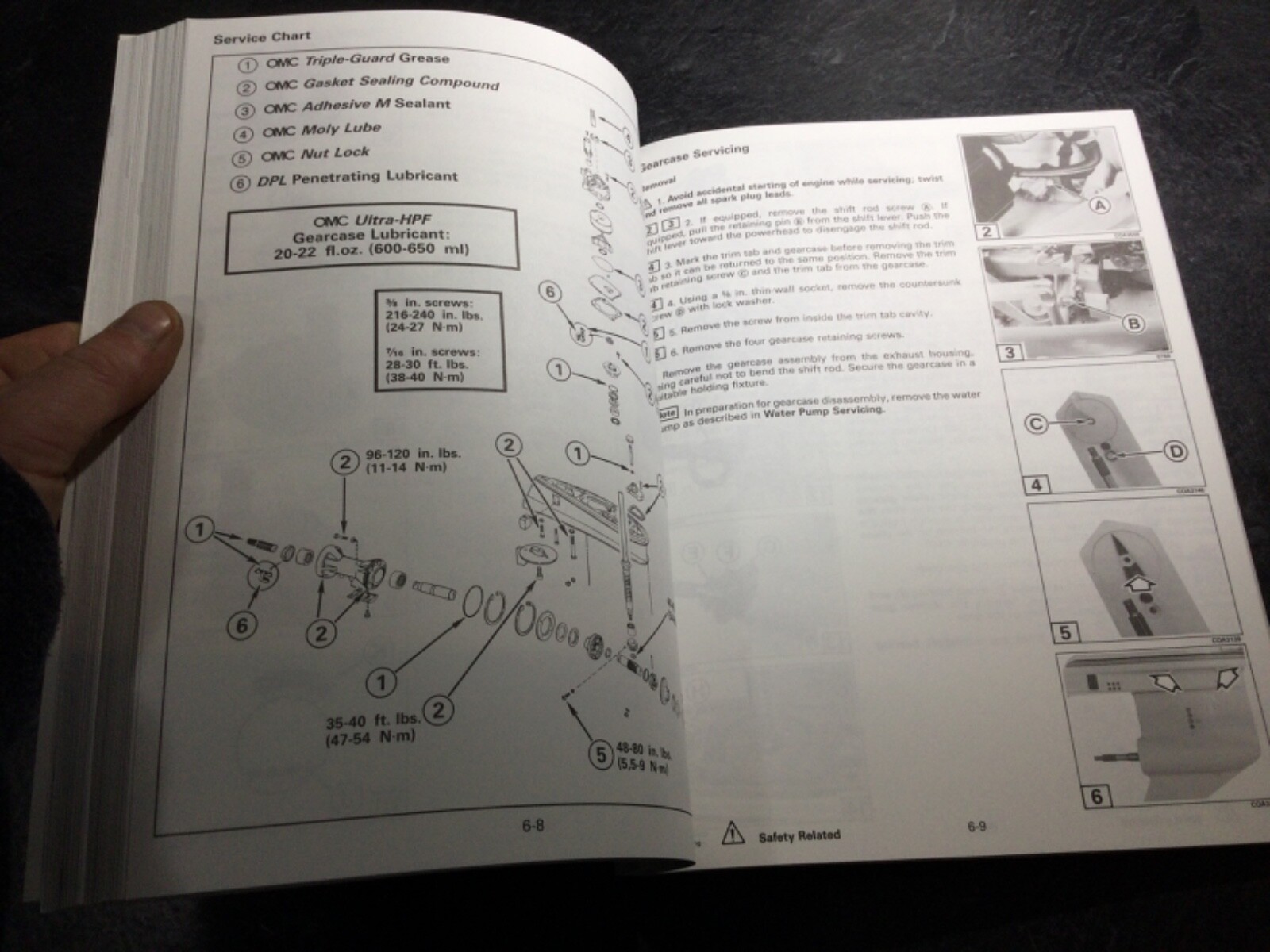 1997 Johnson & Evinrude “EU” 50, 60, 65 70 HP 3-Cylinder Outboard Service Manual