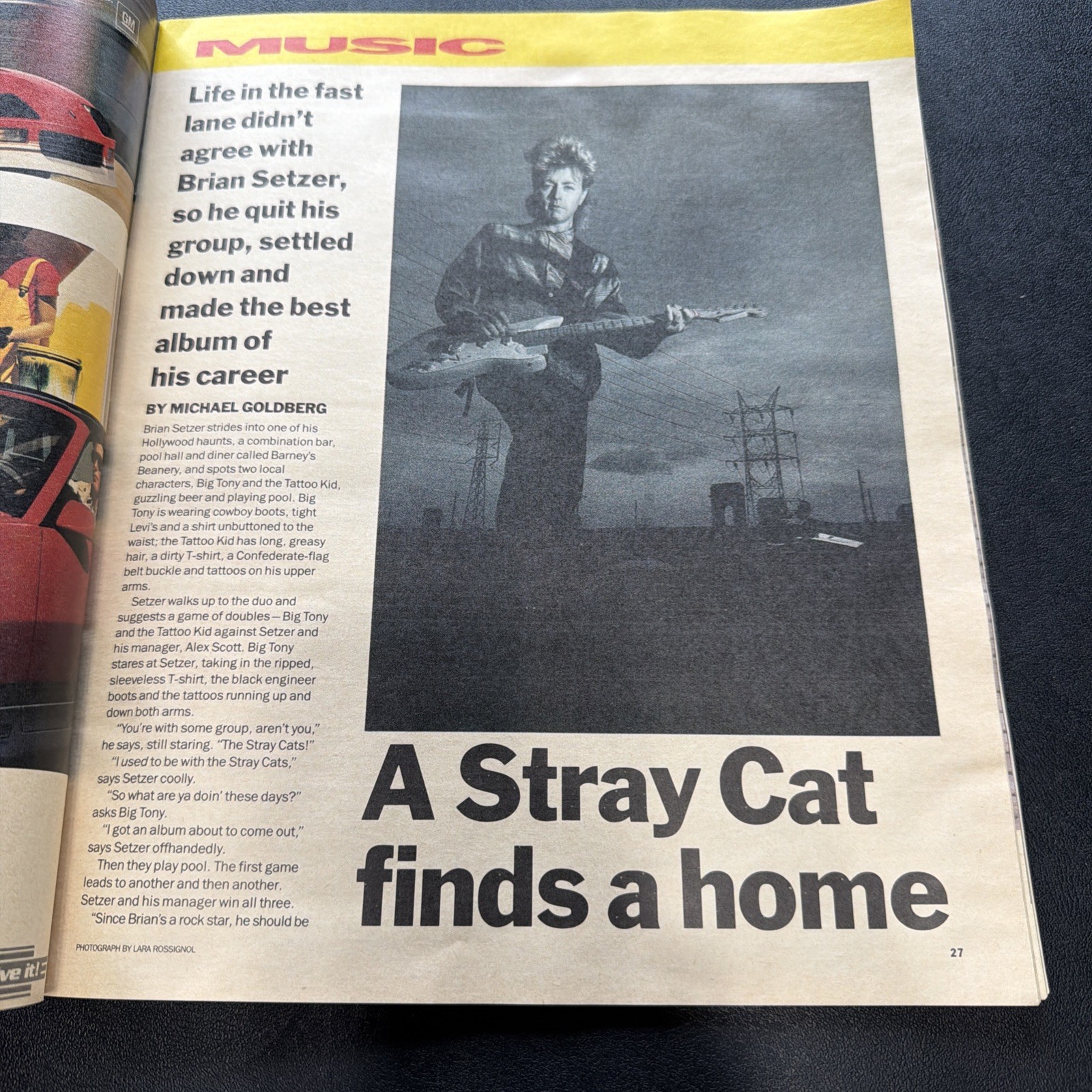 1986 ROLLING STONE MAGAZINE # 471 STEVIE WONDER