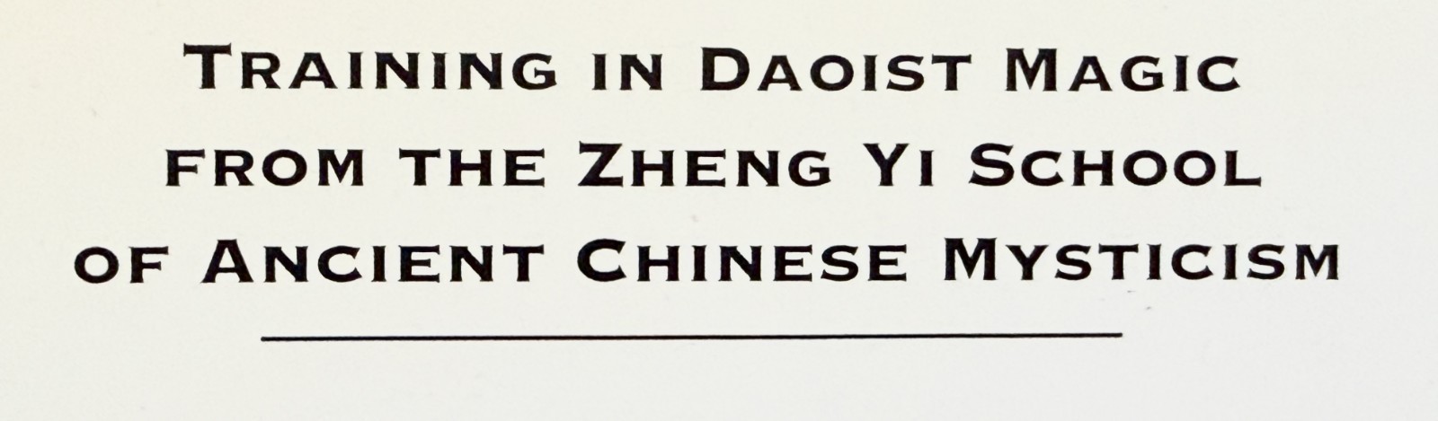 Daoist Mineral Magic / Ancient Chinese Mysticism / 2006 Book