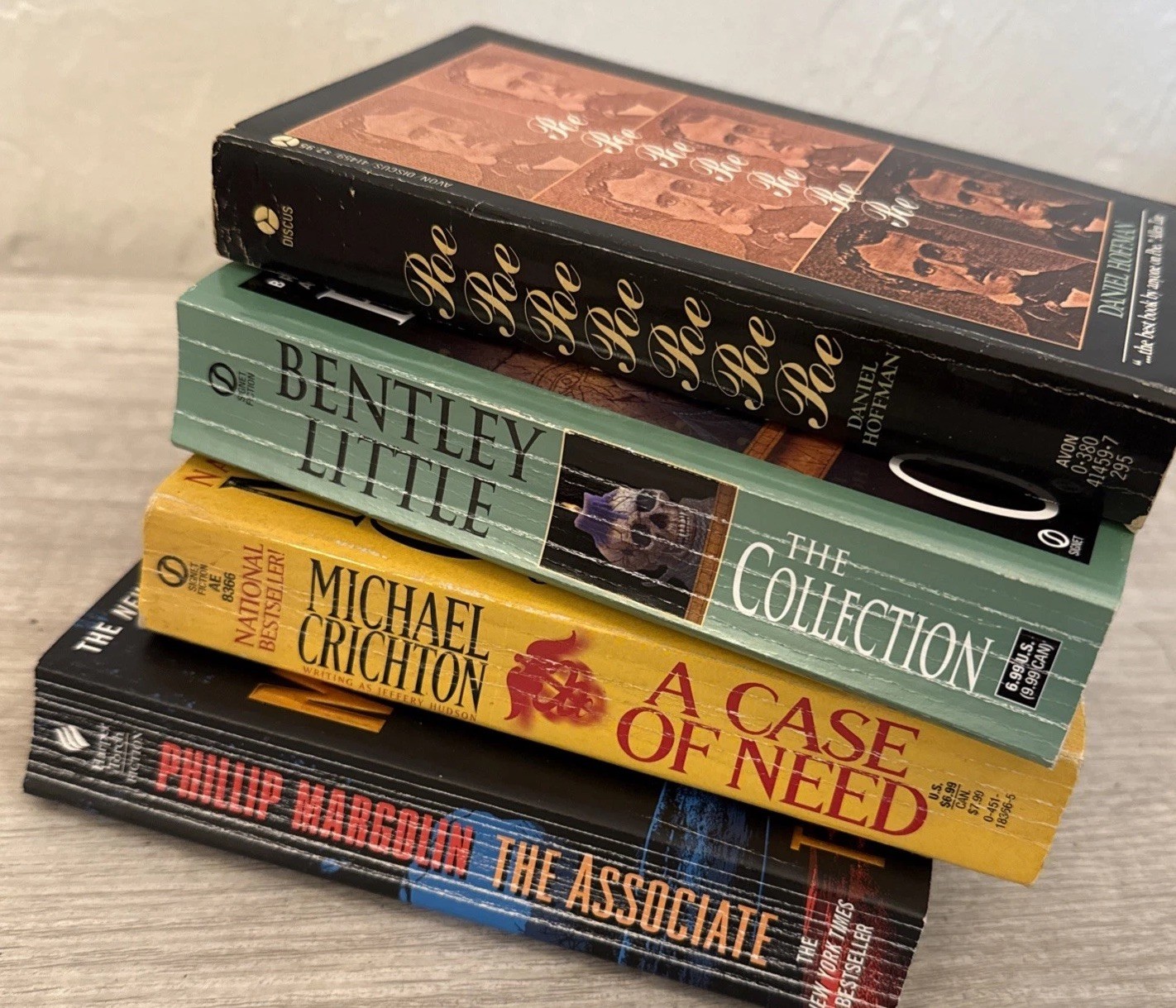 4 Lot Different Authors Fictions