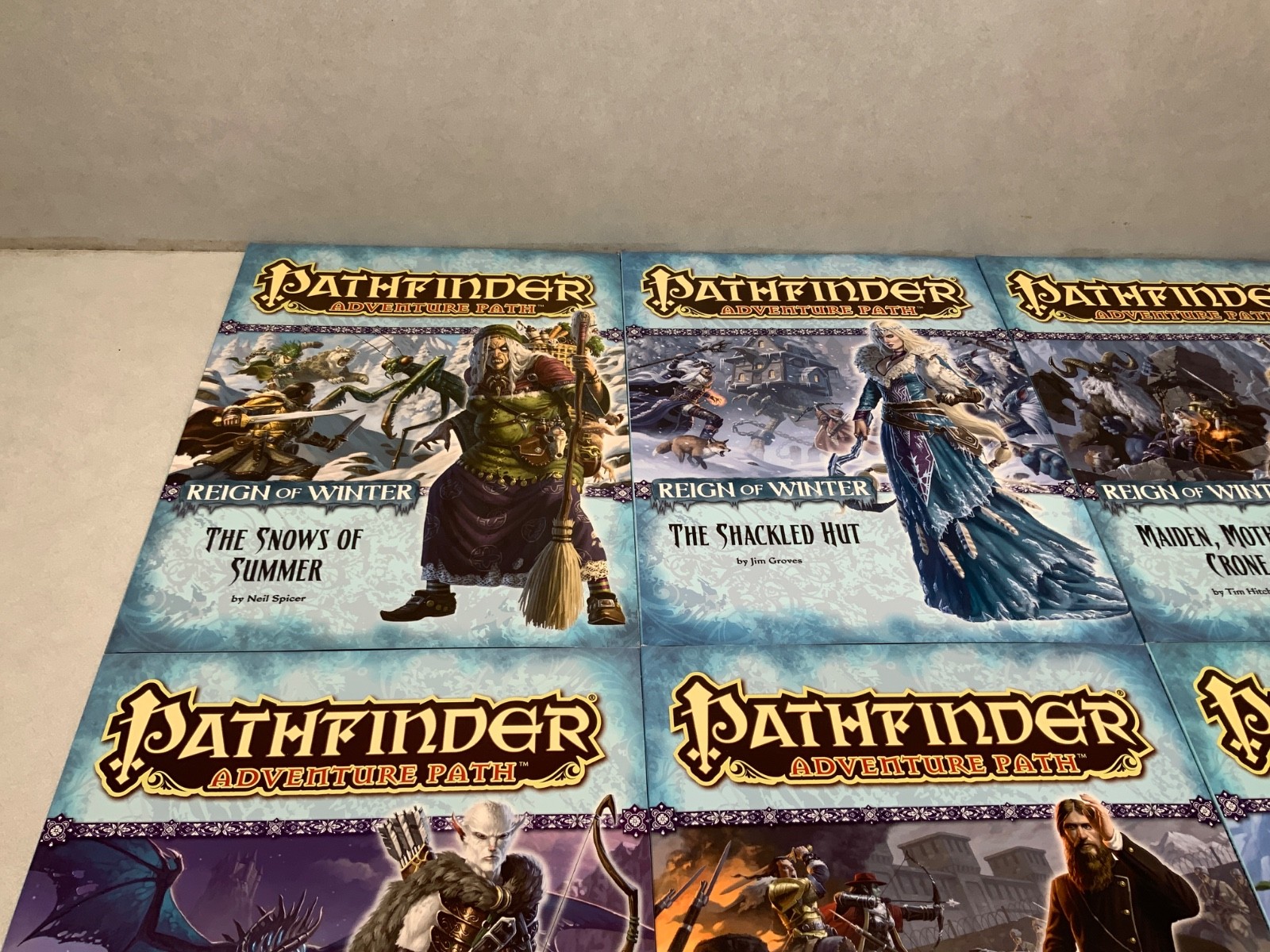 Pathfinder Reign of Winter Complete Six Book Adventure Path 1 2 3 4 5 6 67-72