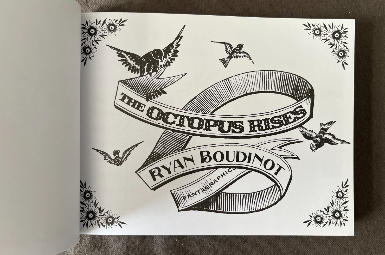 The Octopus Rises by Ryan Boudinot : Small hardcover collection of stories