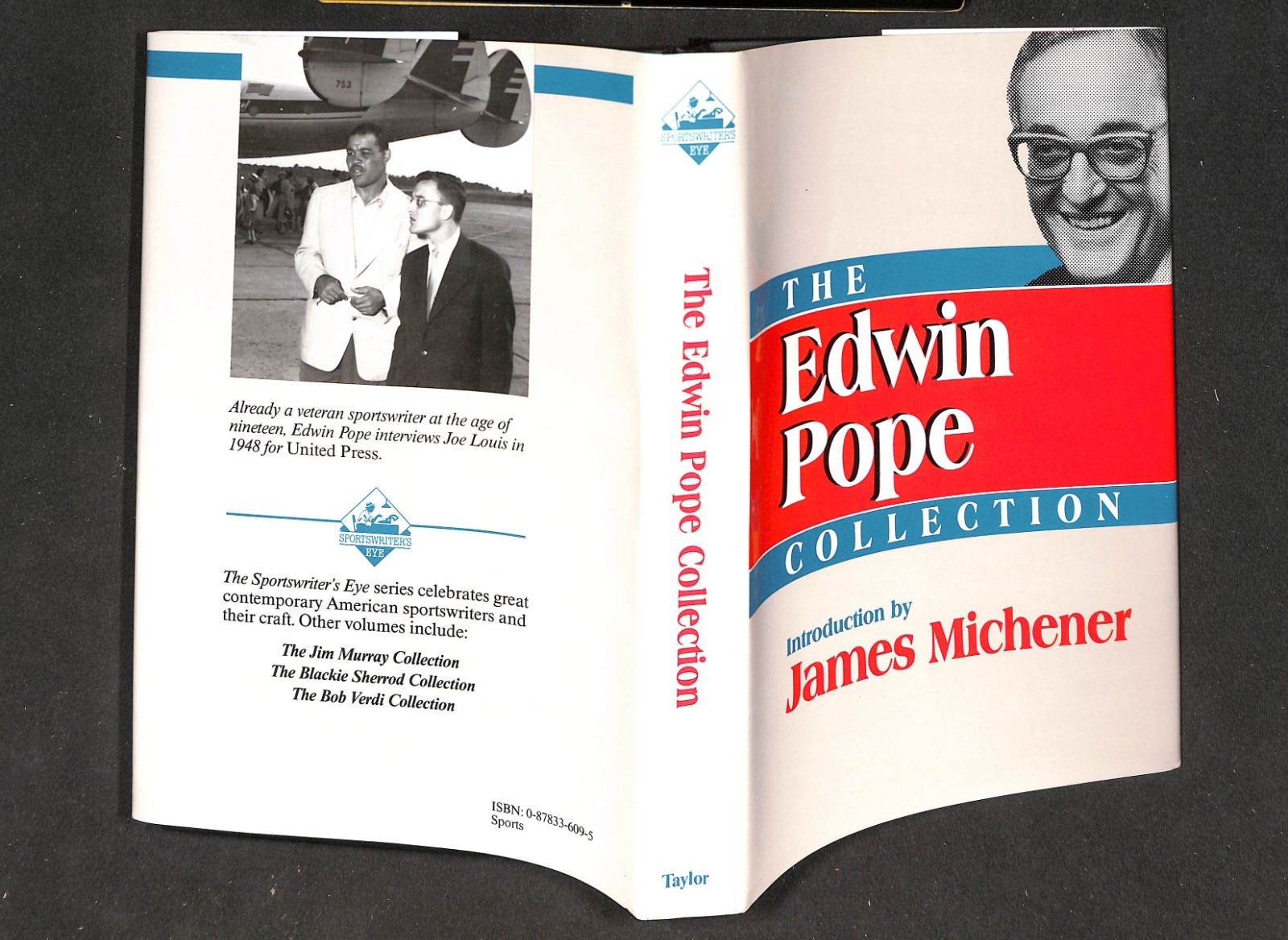 EDWIN POPE COLLECTION, HBDJ, 1ST EDITION, 268 PAGES, NEAR MINT, MICHENER INTRO