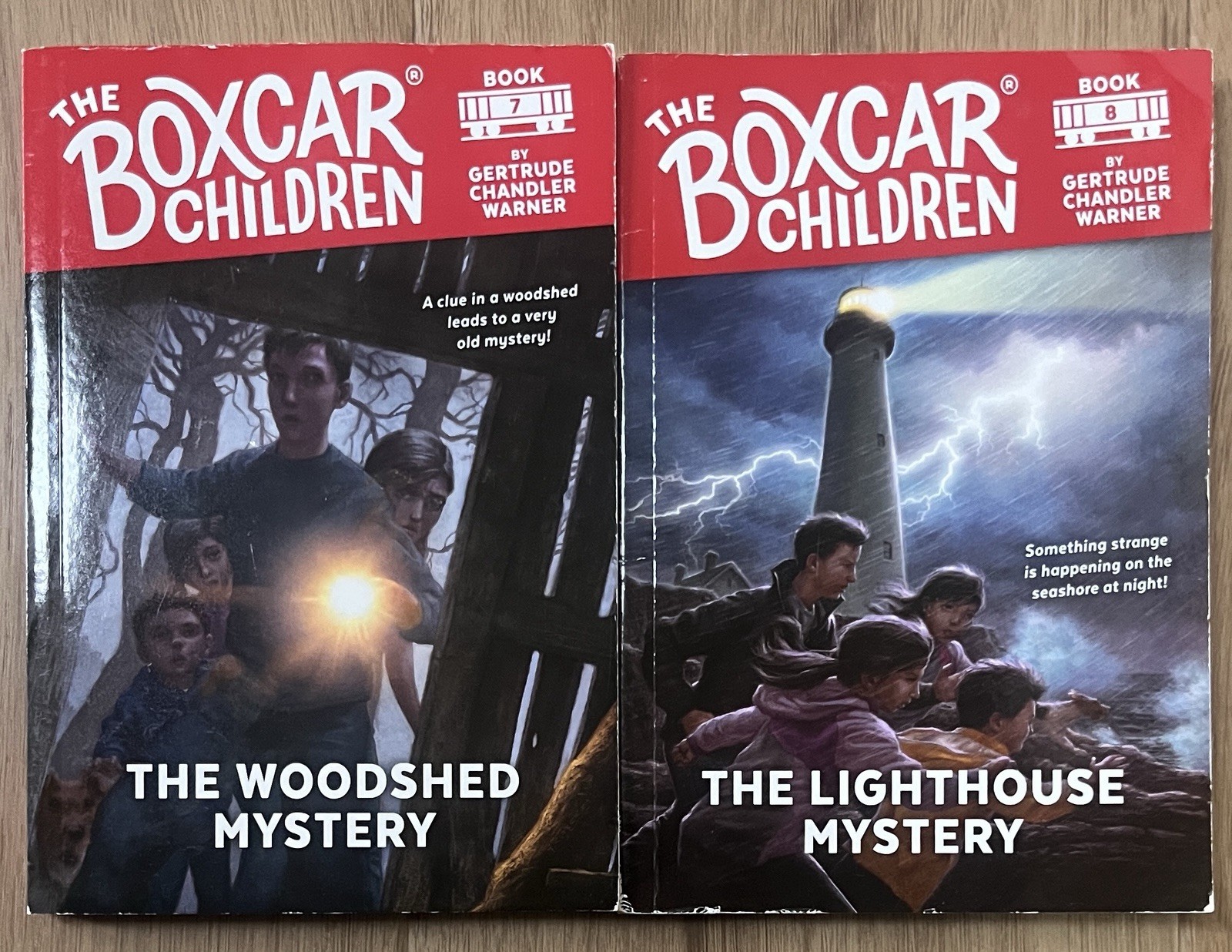 The Boxcar Children By Gertrude Chandler Warner PB #1-8