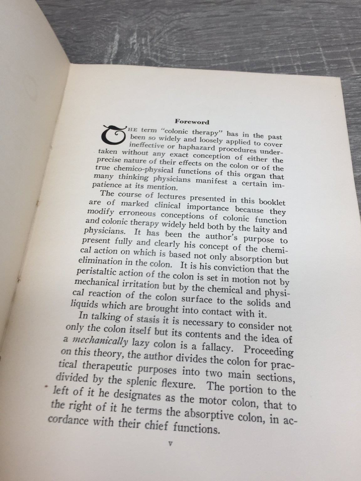 Lectures on Colonic Therapy O. Boto Schellberg 1930 Medical Health RARE