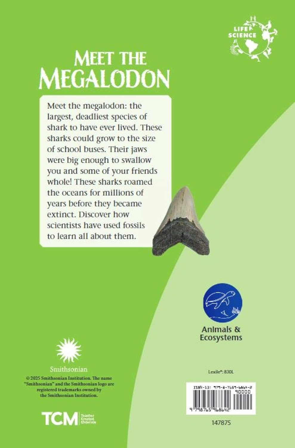 Meet the Megalodon (Smithsonian: Informational Text)