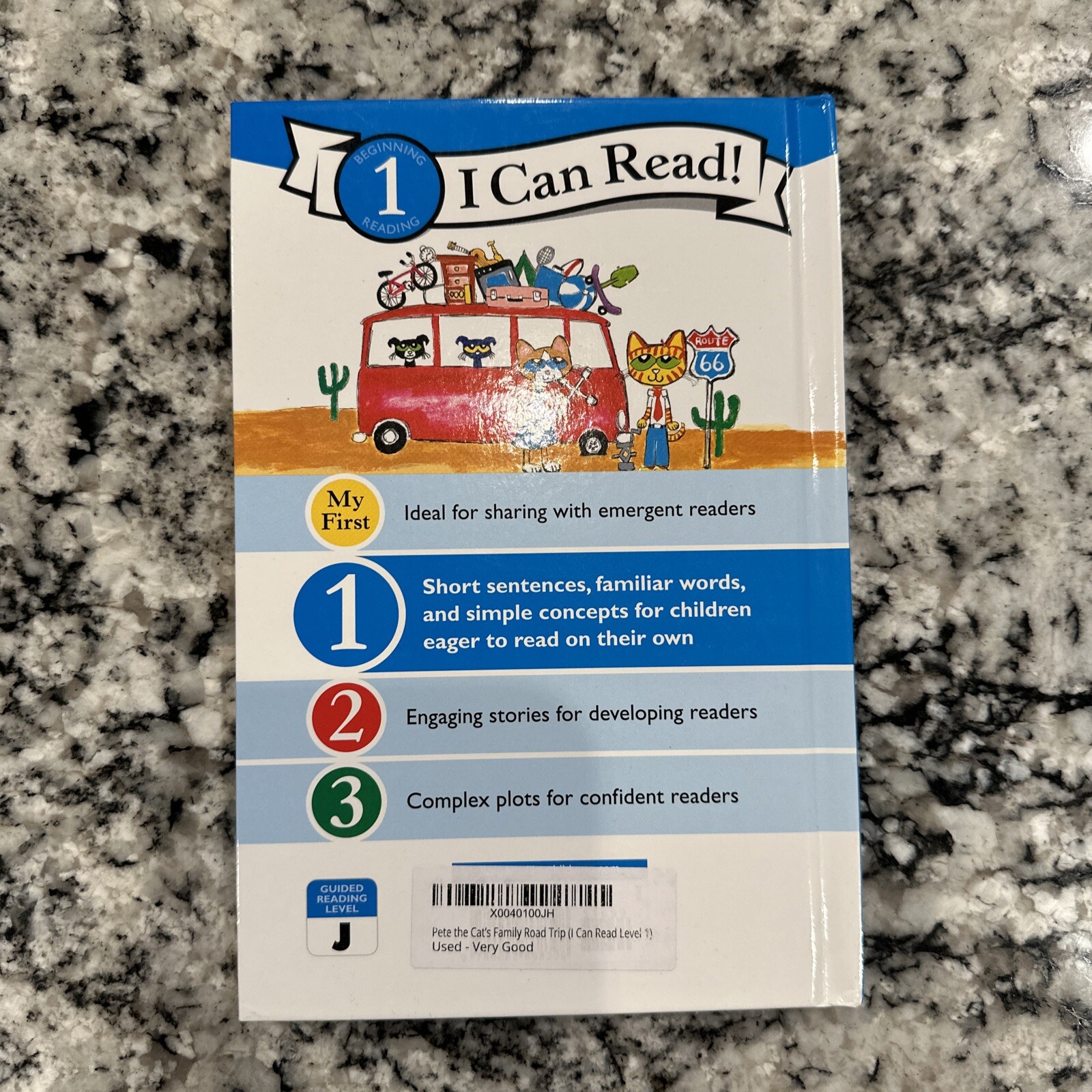 I Can Read Level 1 Ser.: Pete the Cat’s Family Road Trip by James Dean and…