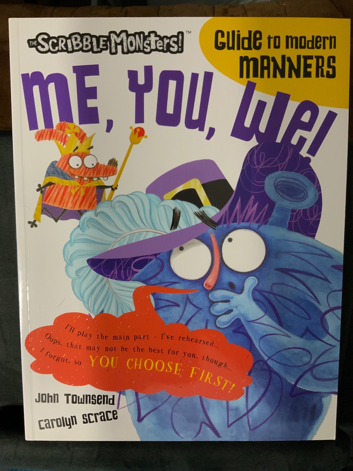 8 BK Series- The Scribble Monsters, Guide to Modern Manners, PB, NEW