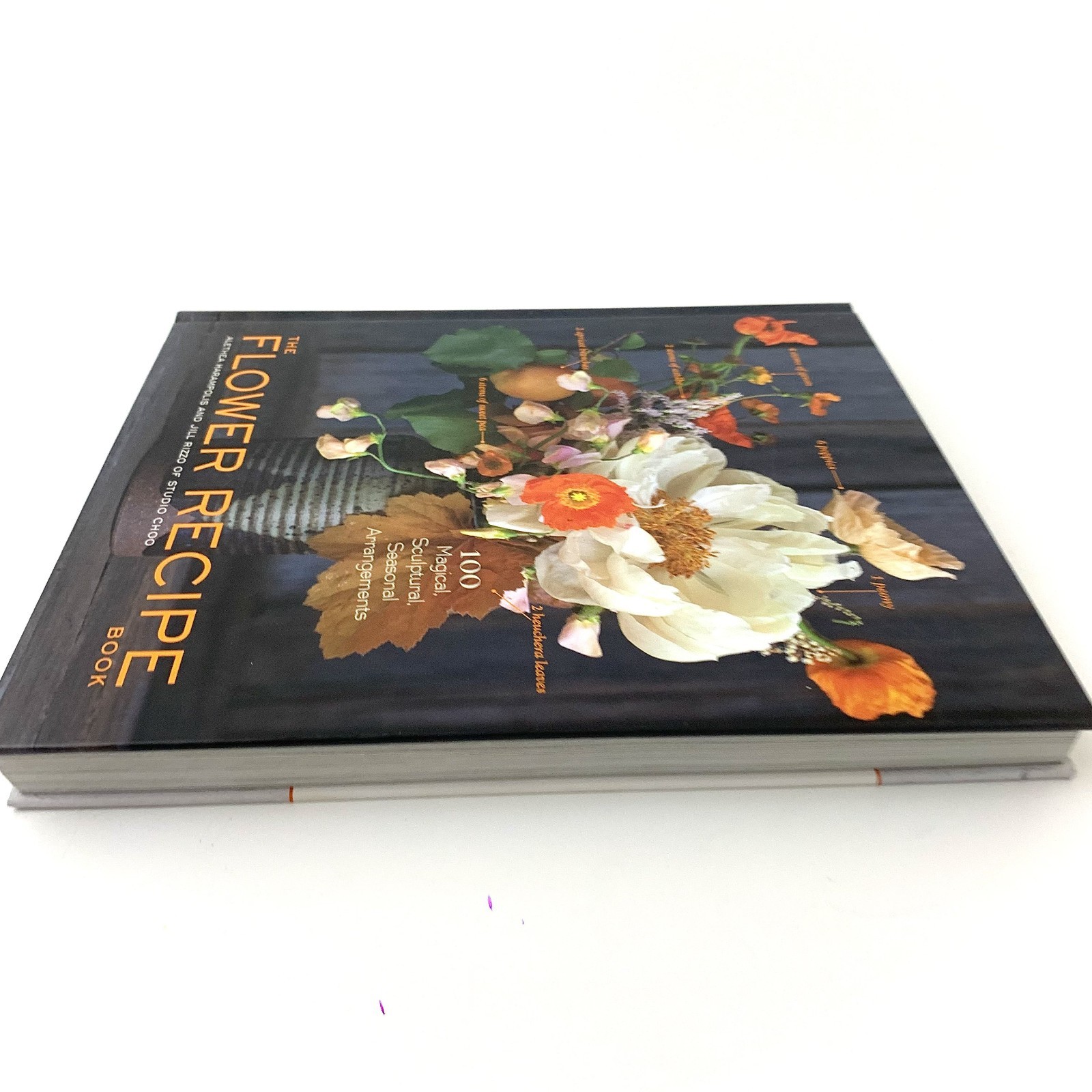 The Flower Recipe Book 100 Seasonal Arrangements Hardcover Floral Design Decor