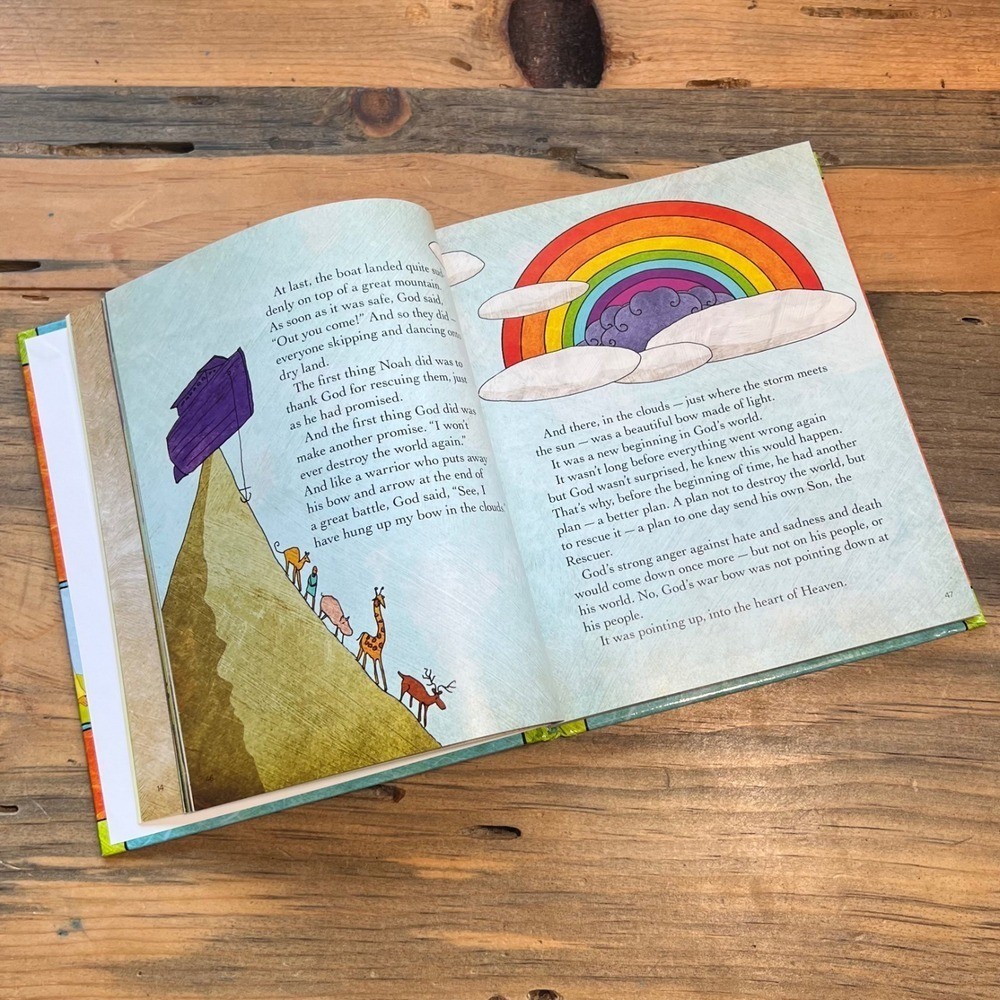 The Jesus Storybook Bible Sally Lloyd-Jones Illustrate Hardcover Zonderkidz Book