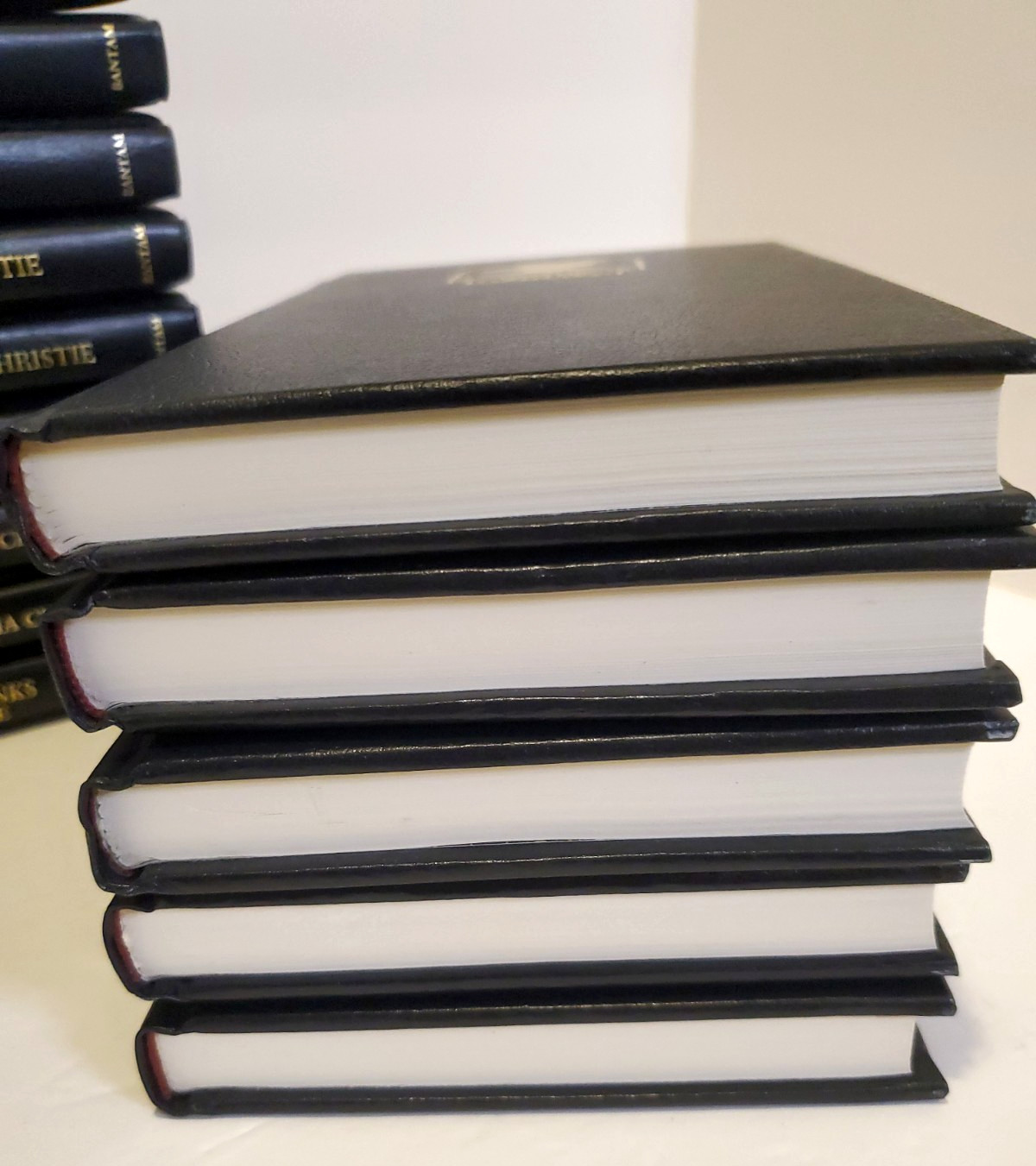 Agatha Christie Mystery Collection Bantam Leatherette HC Editions – Lot of 19