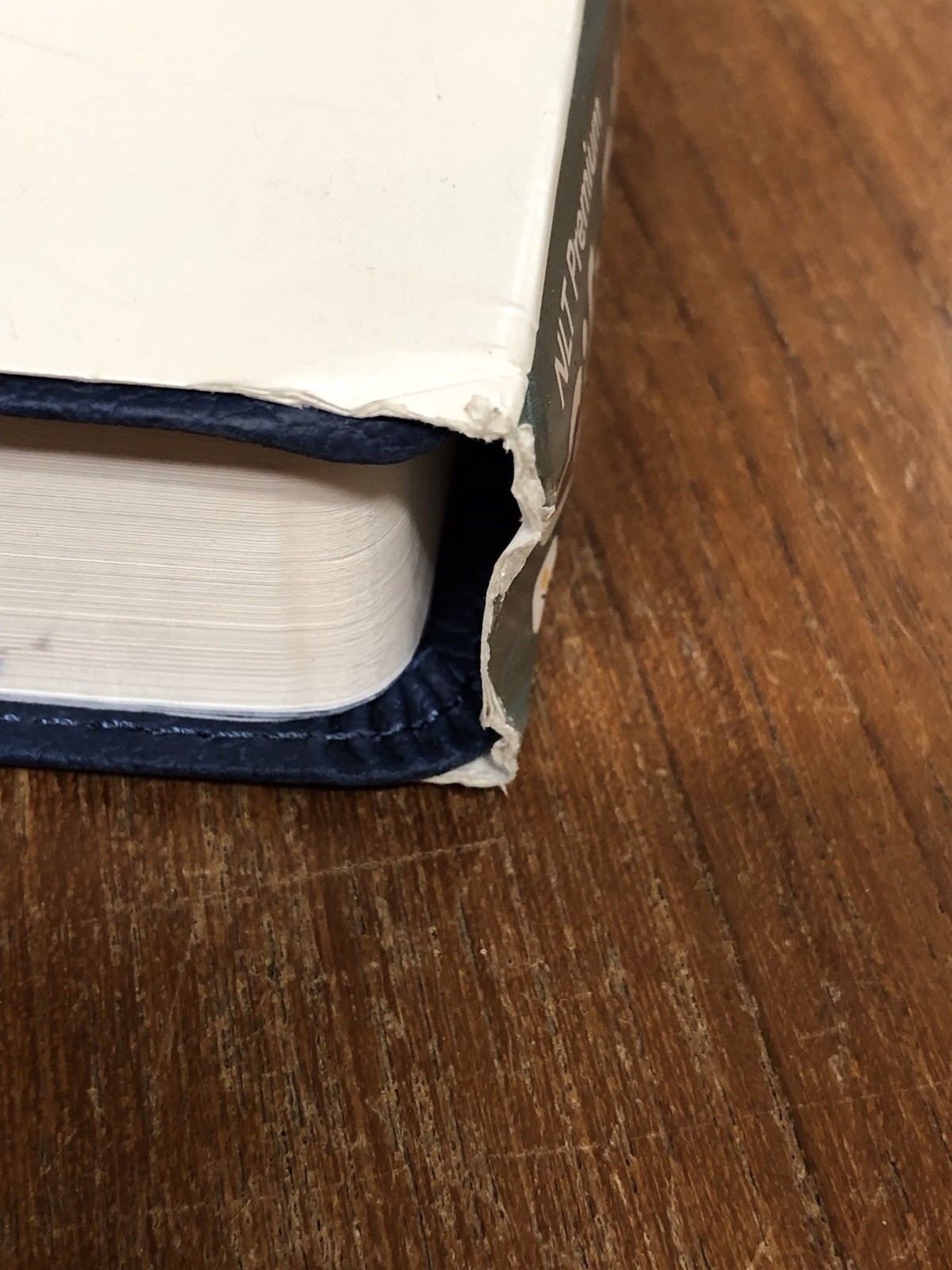 NLT Tyndale Premium Gift Bible, Filament Enabled, Blue Cross
