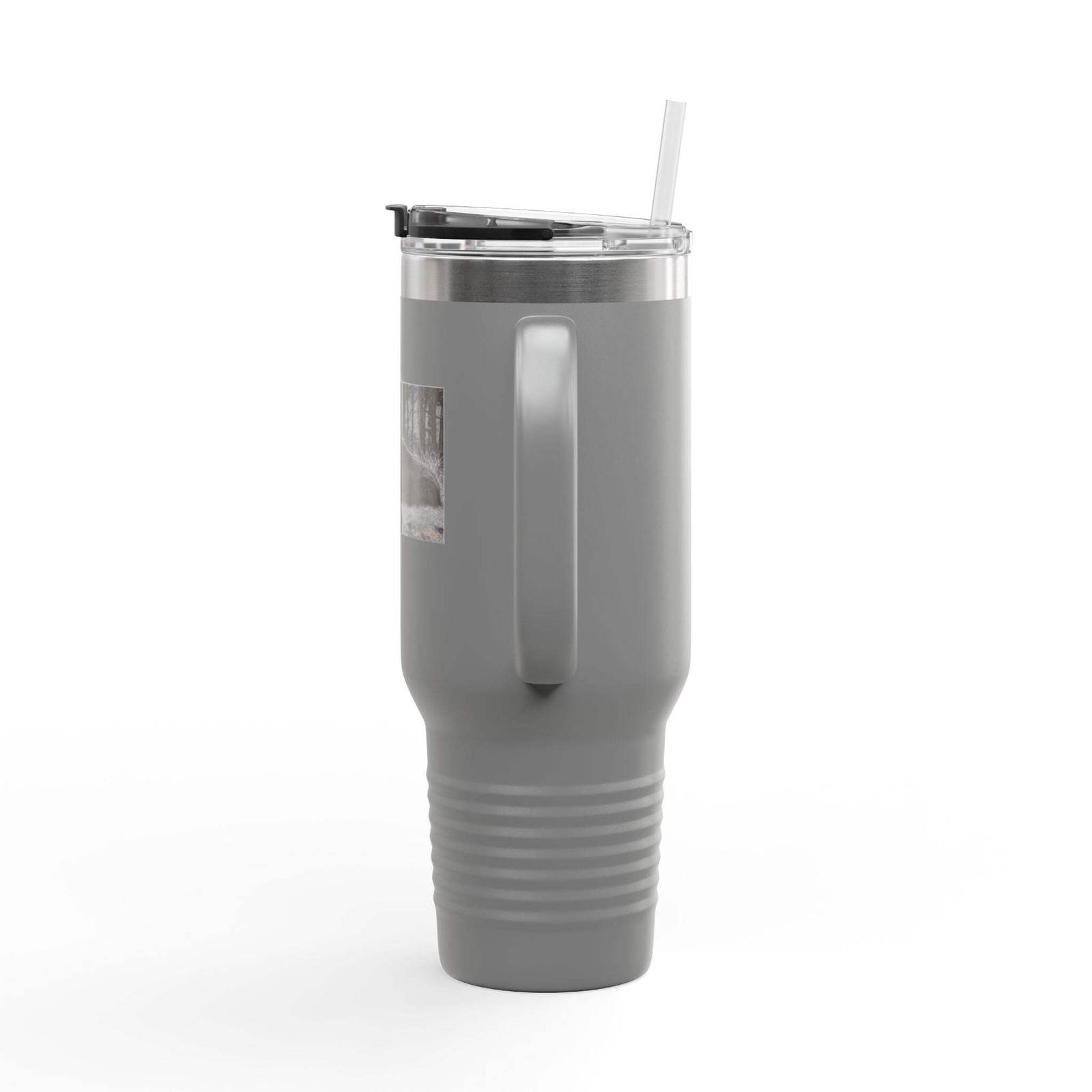 Wildlife-Inspired Insulated Travel Mug – 40oz with Bison Design