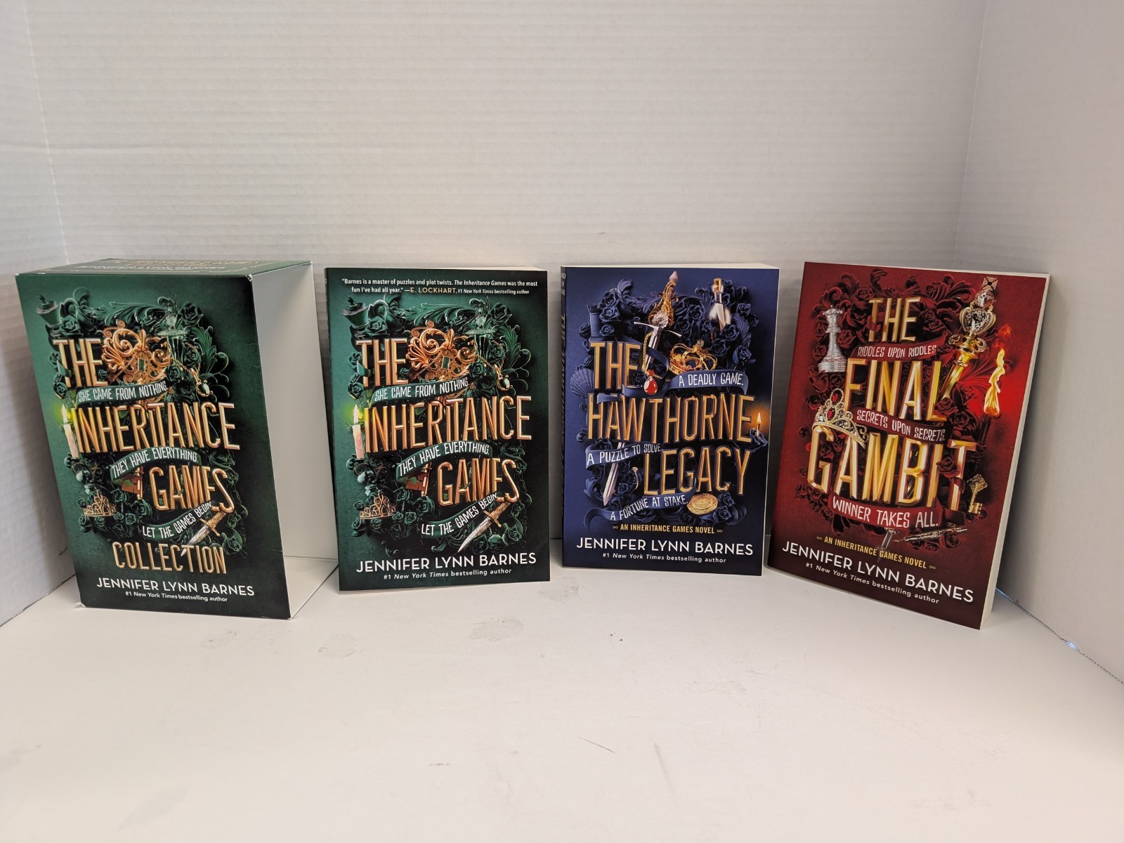 Jennifer Lynn Barnes The Inheritance Games Collection 3-Book Box Set Paperback