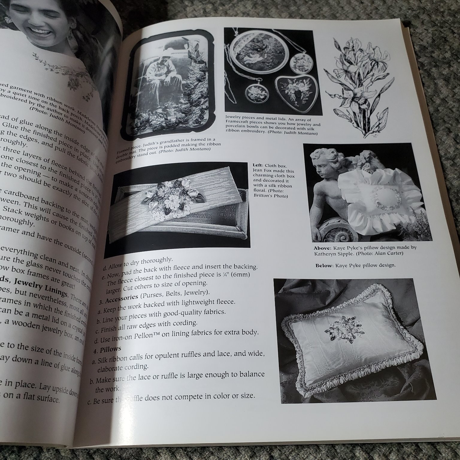 The Art of Silk Ribbon Embroidery Judith Baker Montano 1993 Craft Guide C&T
