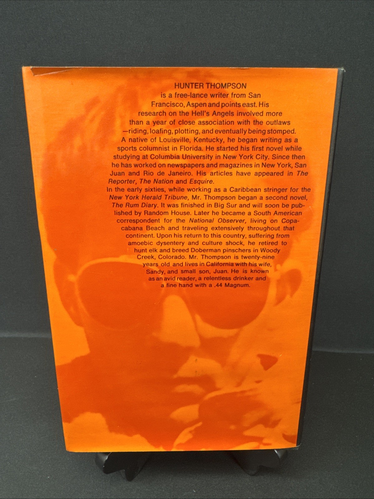 Hell’s Angels A Strange And Terrible Saga By Hunter S. Thompson (1966,1967)