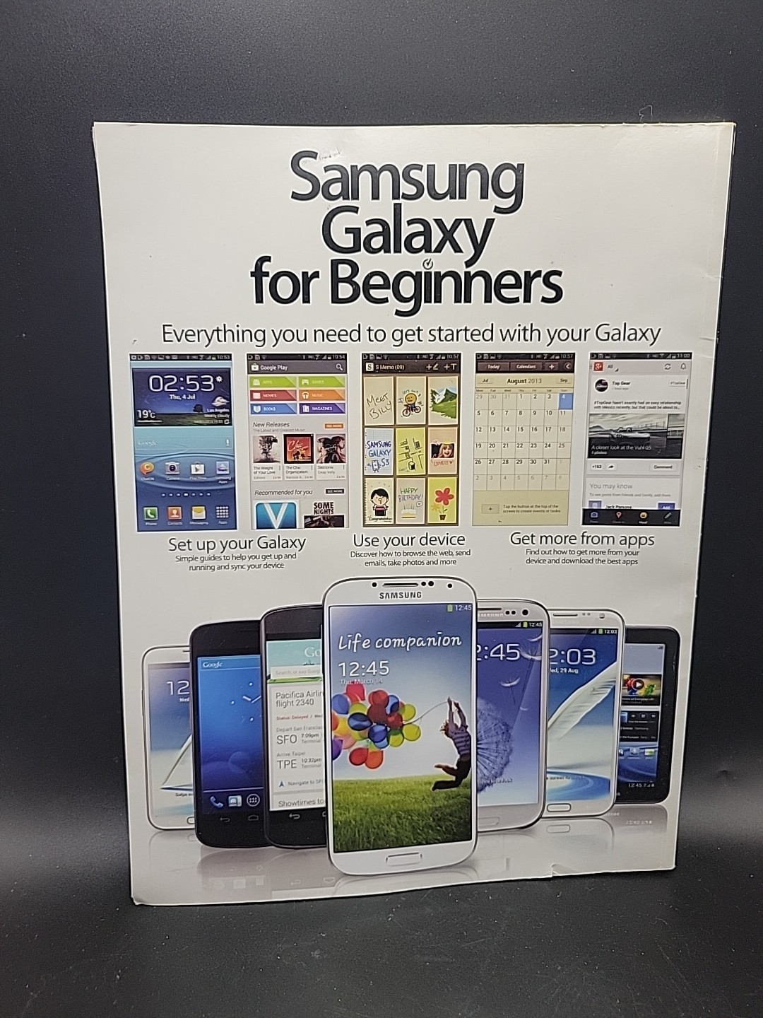 Samsung Galaxy For Beginners Book “Everything You Need To Know” 175Pages LikeNew