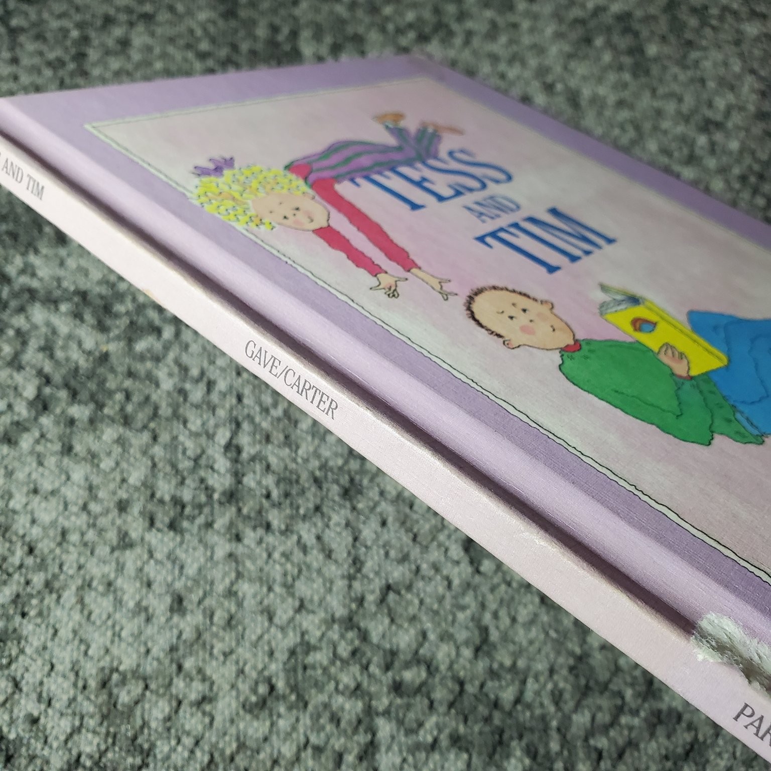 Tess and Tim Marc Gave 1988 First Printing Illustrated Parents Magazine Press