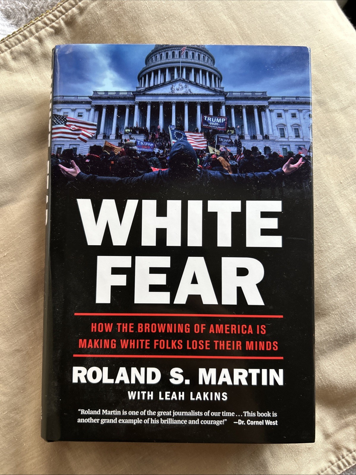 White Fear Hardcover Book Roland S Martin 1st Edition Politics Sociology History