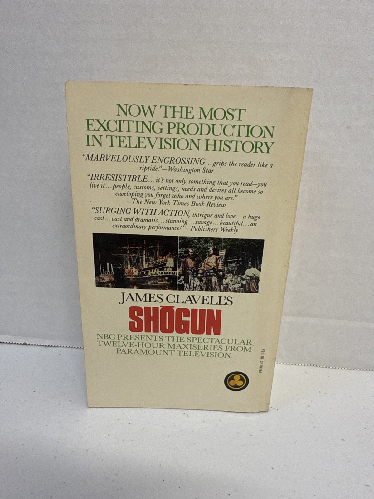 Shogun by James Clavell Vintage 1980 Paperback Novel Book