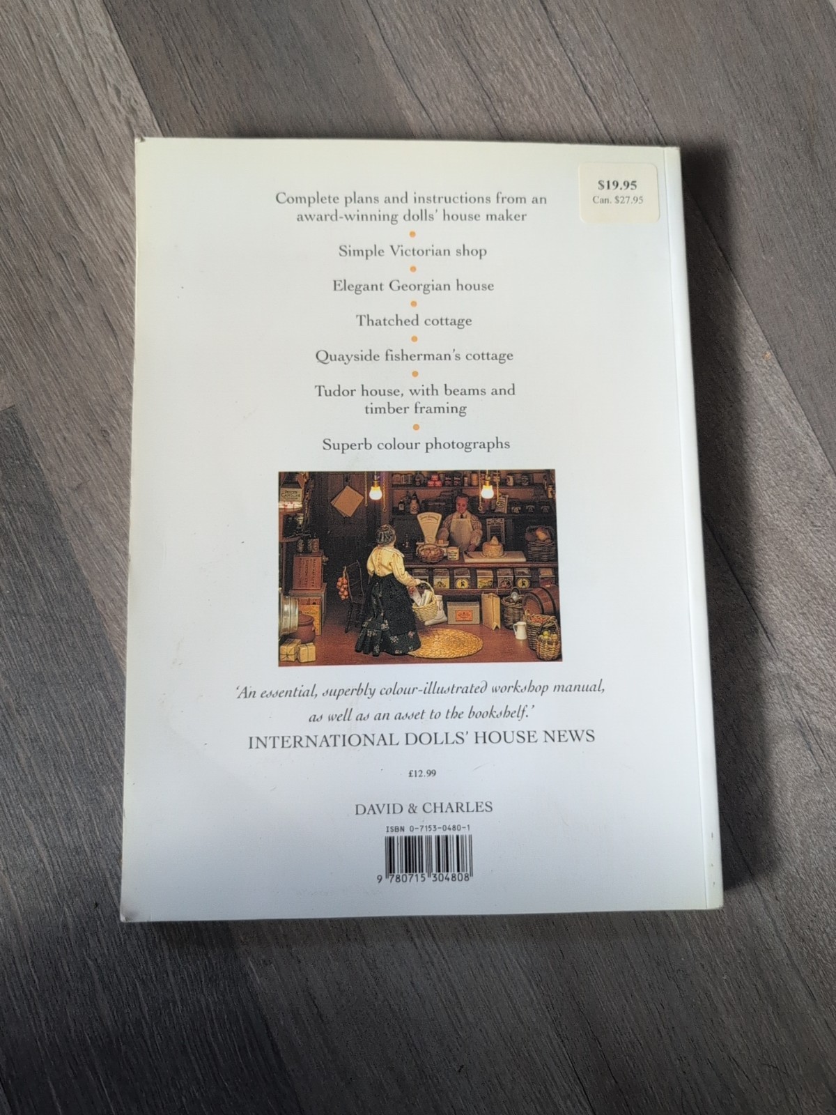 Making Dolls’ Houses in 1/12 Scale by Brian Nickolls 1991. R6
