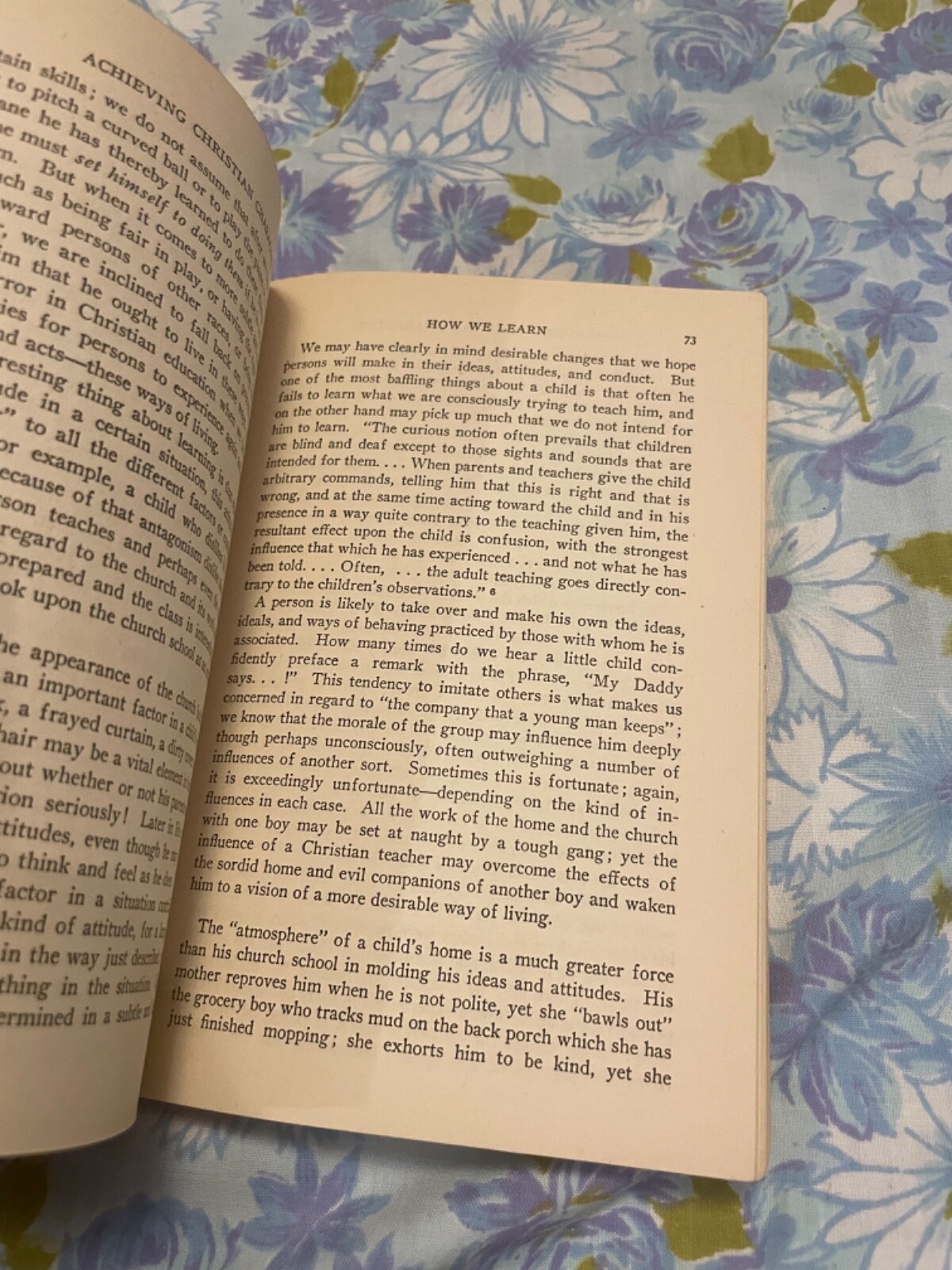 BOOK Frances Cole McLester ACHIEVING CHRISTIAN CHARACTER 1937 Abingdon Press