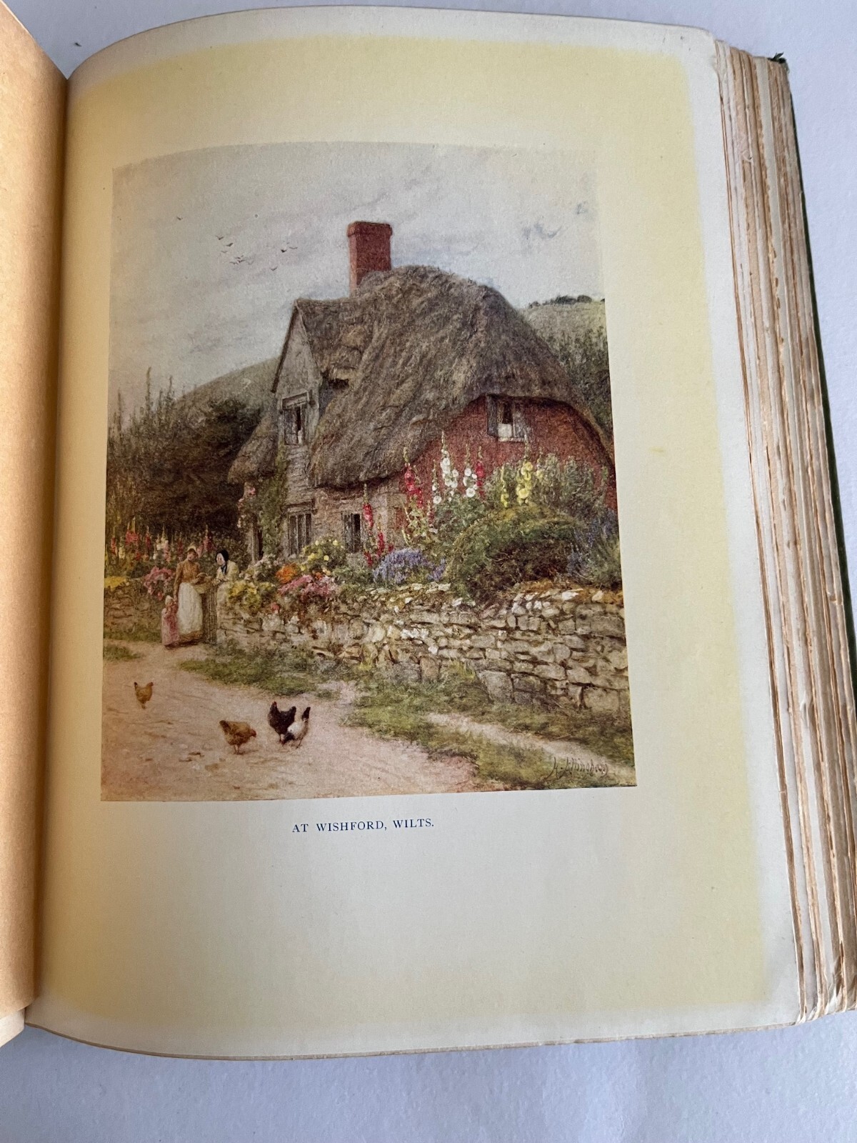 1909 THE COTTAGE HOMES OF ENGLAND ~ Stewart Dick, Helen Allingham, color plates