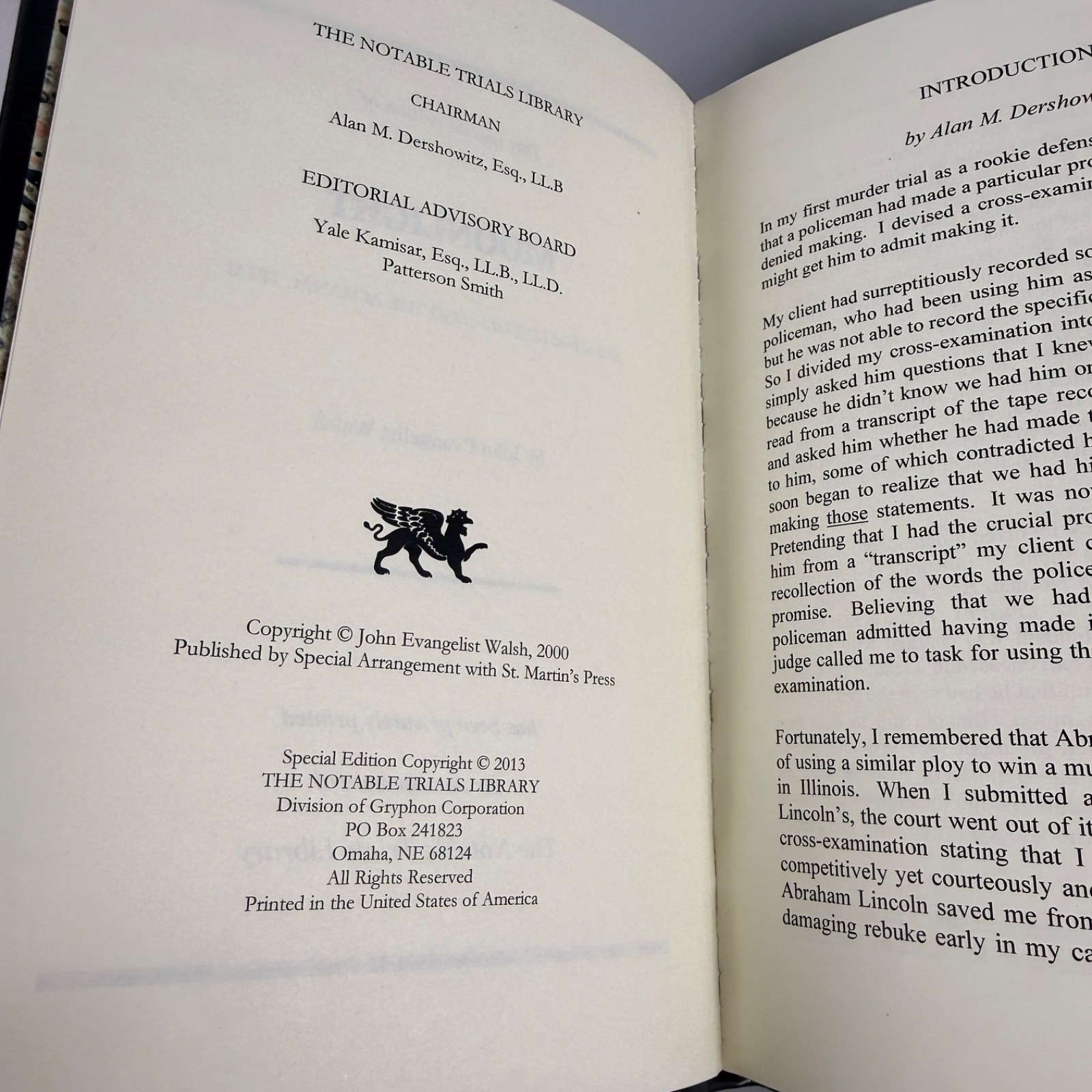 Moonlight : Abraham Lincoln & the Almanac Trial | Notable Trials Library Leather