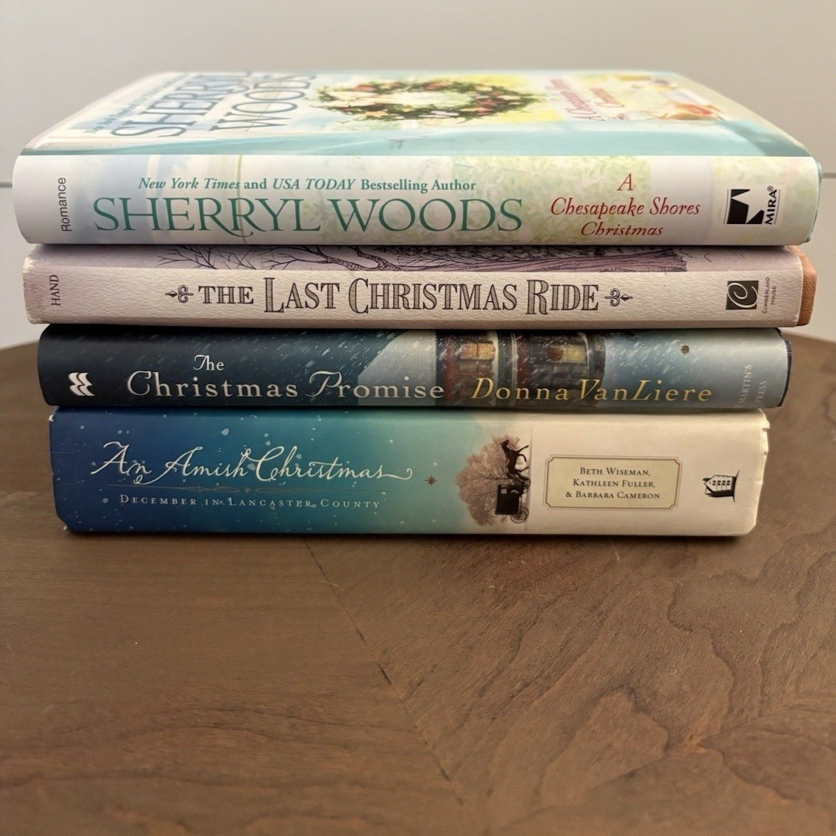 Sherryl Woods Donna VanLiere Edie Hand Amish Christmas Romance Novel Book Lot