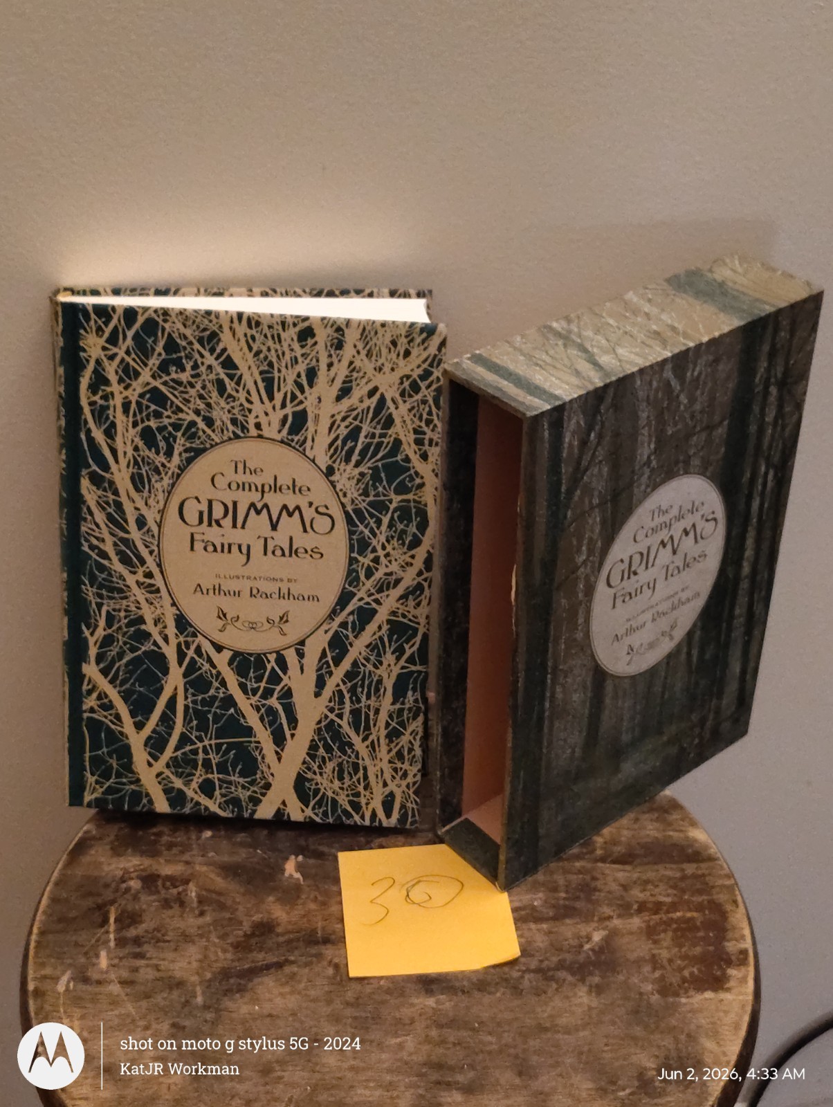The Complete Grimm’s Fairy Tales – Hardcover Illustrated Rackham 2024