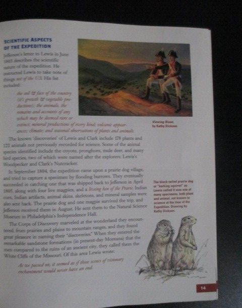 Lewis & Clark Expedition Portrait of Army Leadership Paperback Book 18 Pages