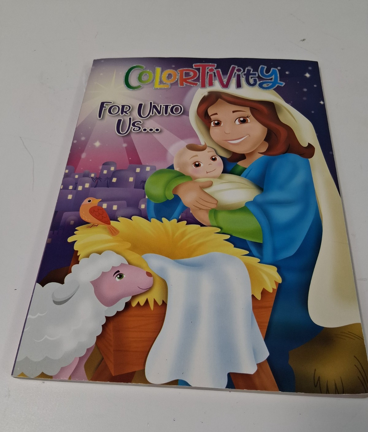 ColorTivity For Unto Us Christmas Nativity Coloring Activity Book Dreamtivity