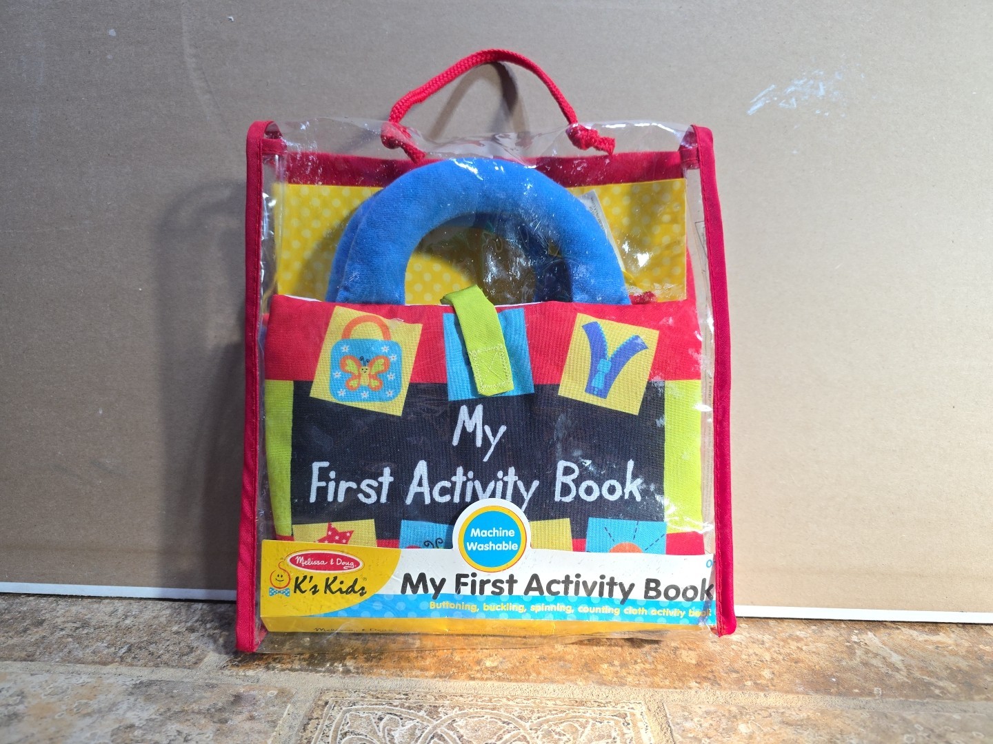 🆕 Melissa & Doug K’s Kids MY FIRST ACTIVITY BOOK For Early Learners Ages 0-2