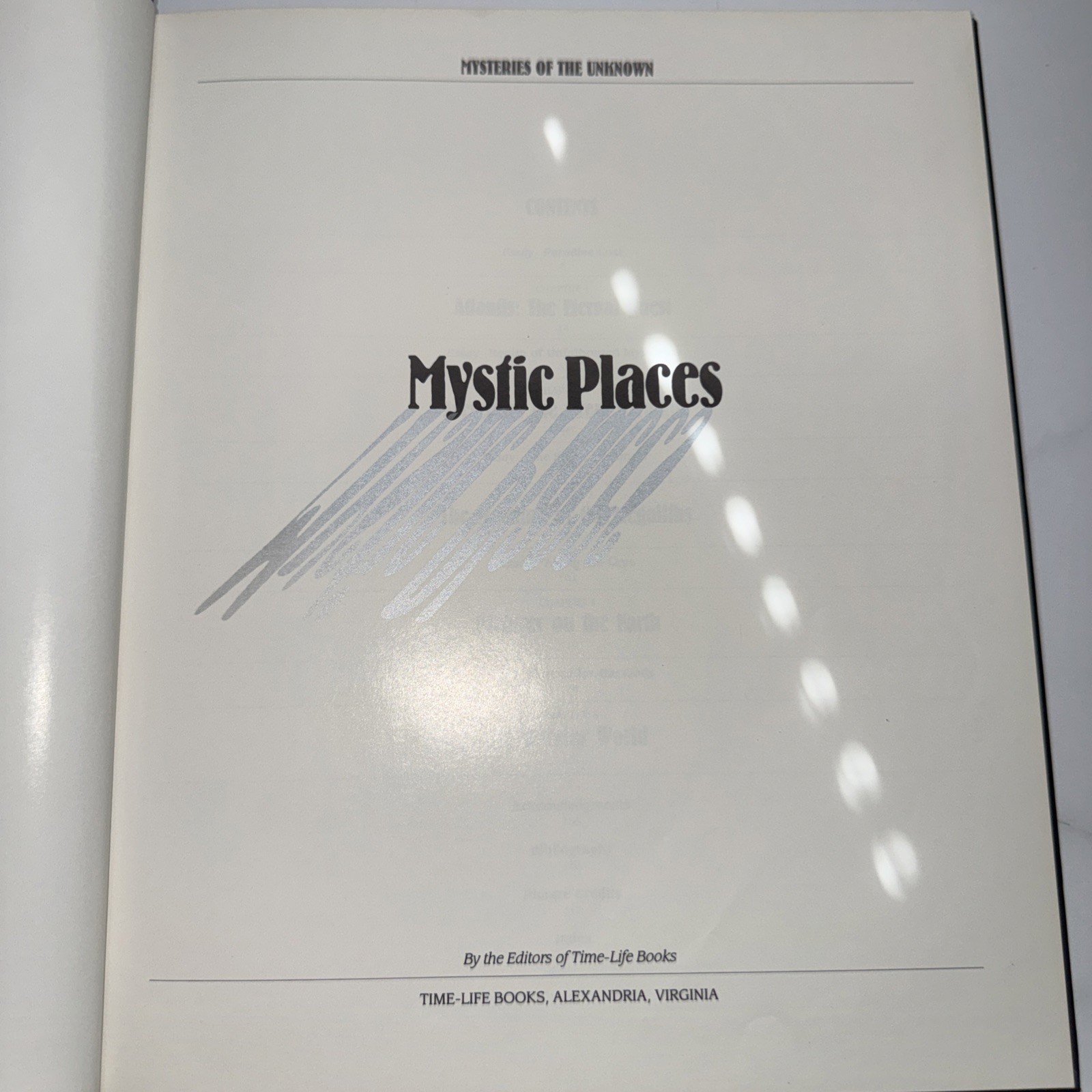 Mystic Places (Mysteries of the Unknown) – Hardcover By George Constable – GOOD