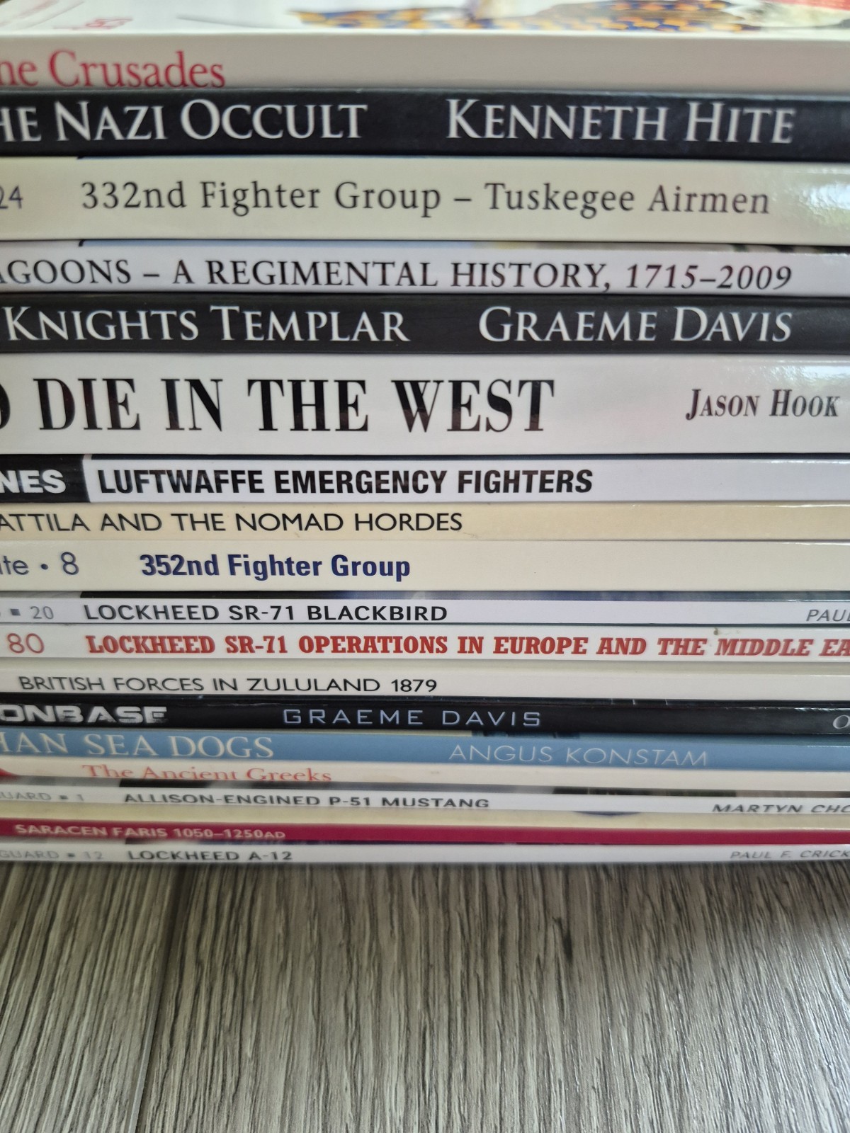 18 Osprey Military history illustrated paperback book LOT mixed series