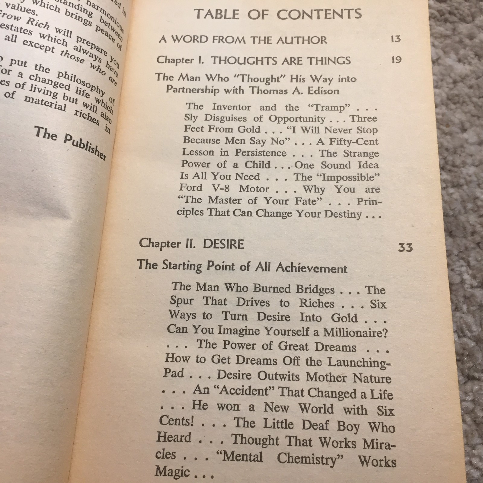 Think And Grow Rich Napoleon Hill 1963 Fawcett Crest Business Motivation Book