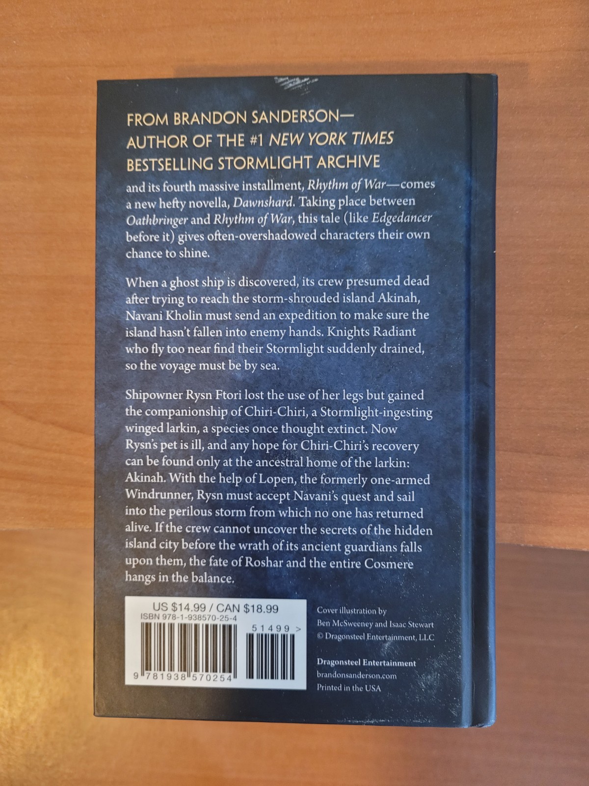 Dawnshard Stormlight Archive Brandon Sanderson Kickstarter Edition February 2021
