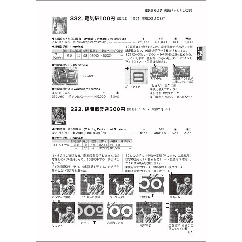 Japan Regular Stamp Catalog VOL 3 Postal History and Postmark Edition from Japan